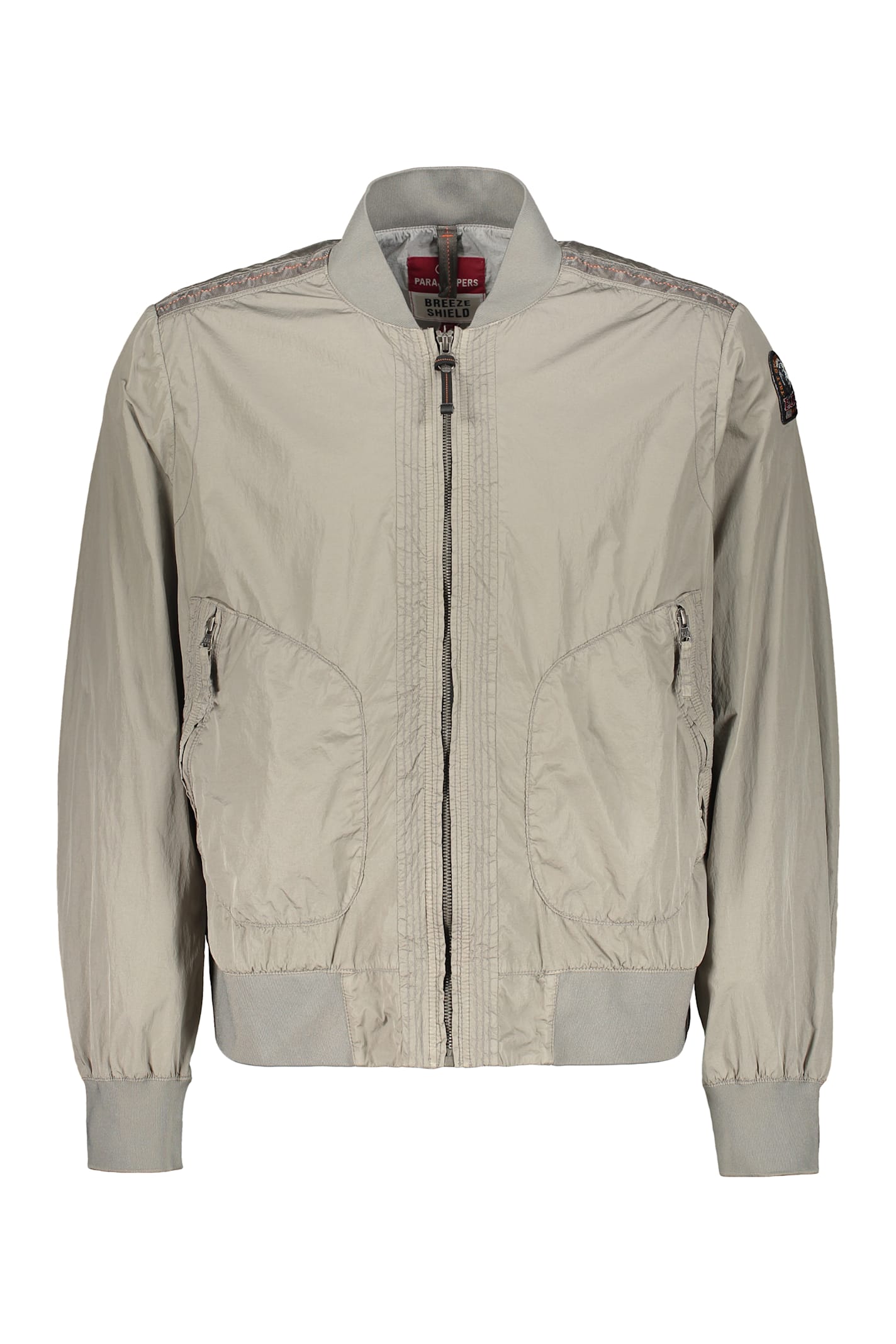 Parajumpers Zip High-collar Bomber In Gray