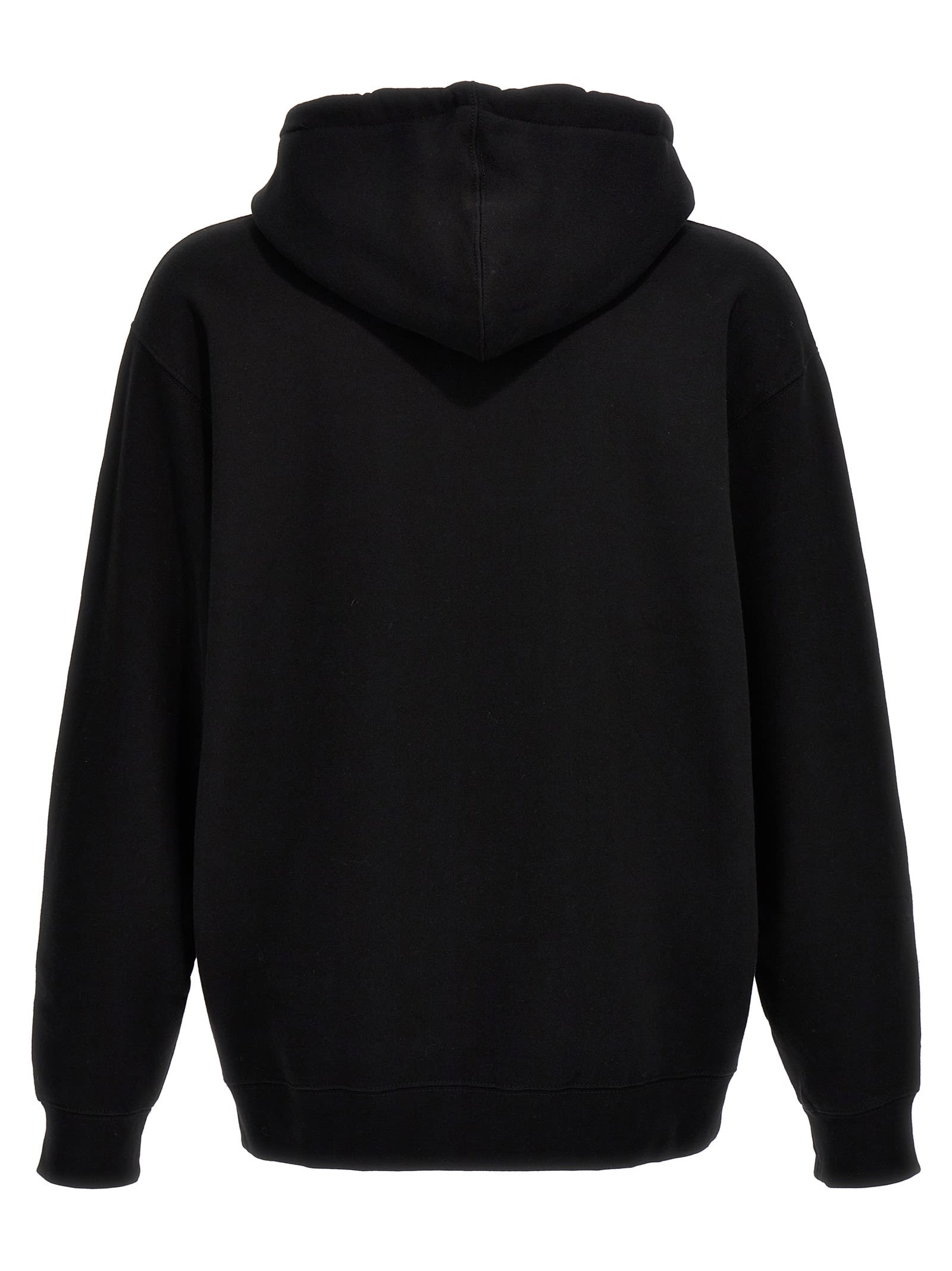 Shop Vision Of Super Kidsuper Television Hoodie In Black