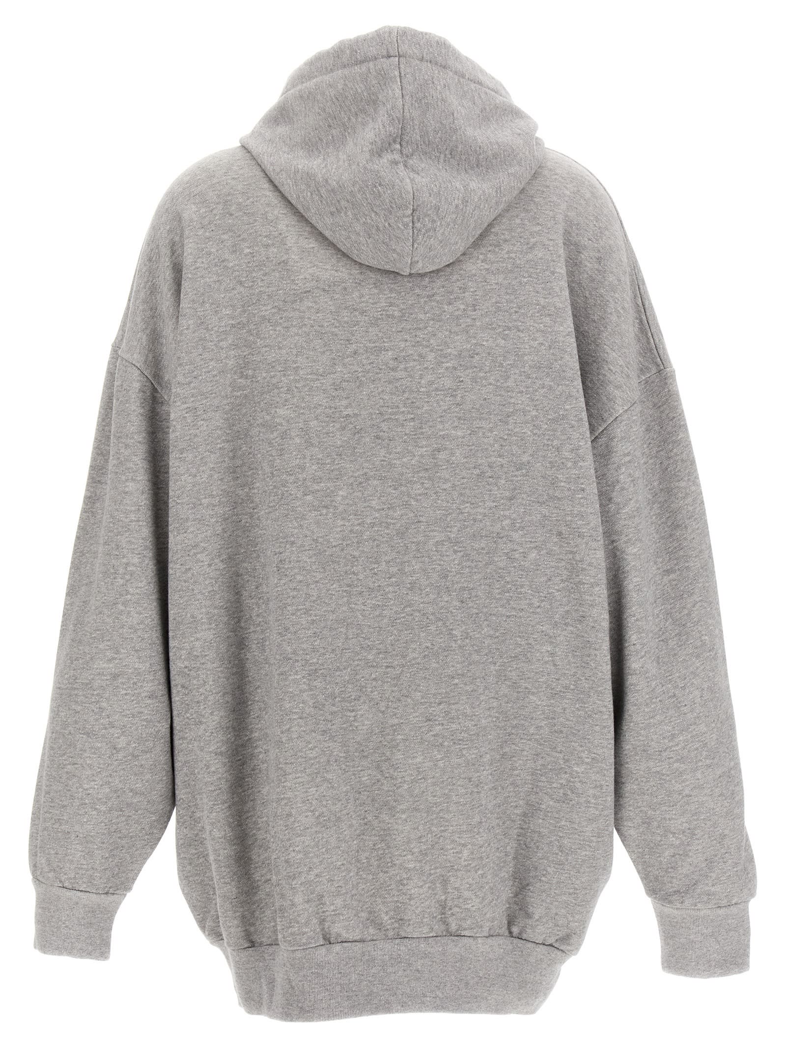 Shop Isabel Marant Solena Hoodie In Gray