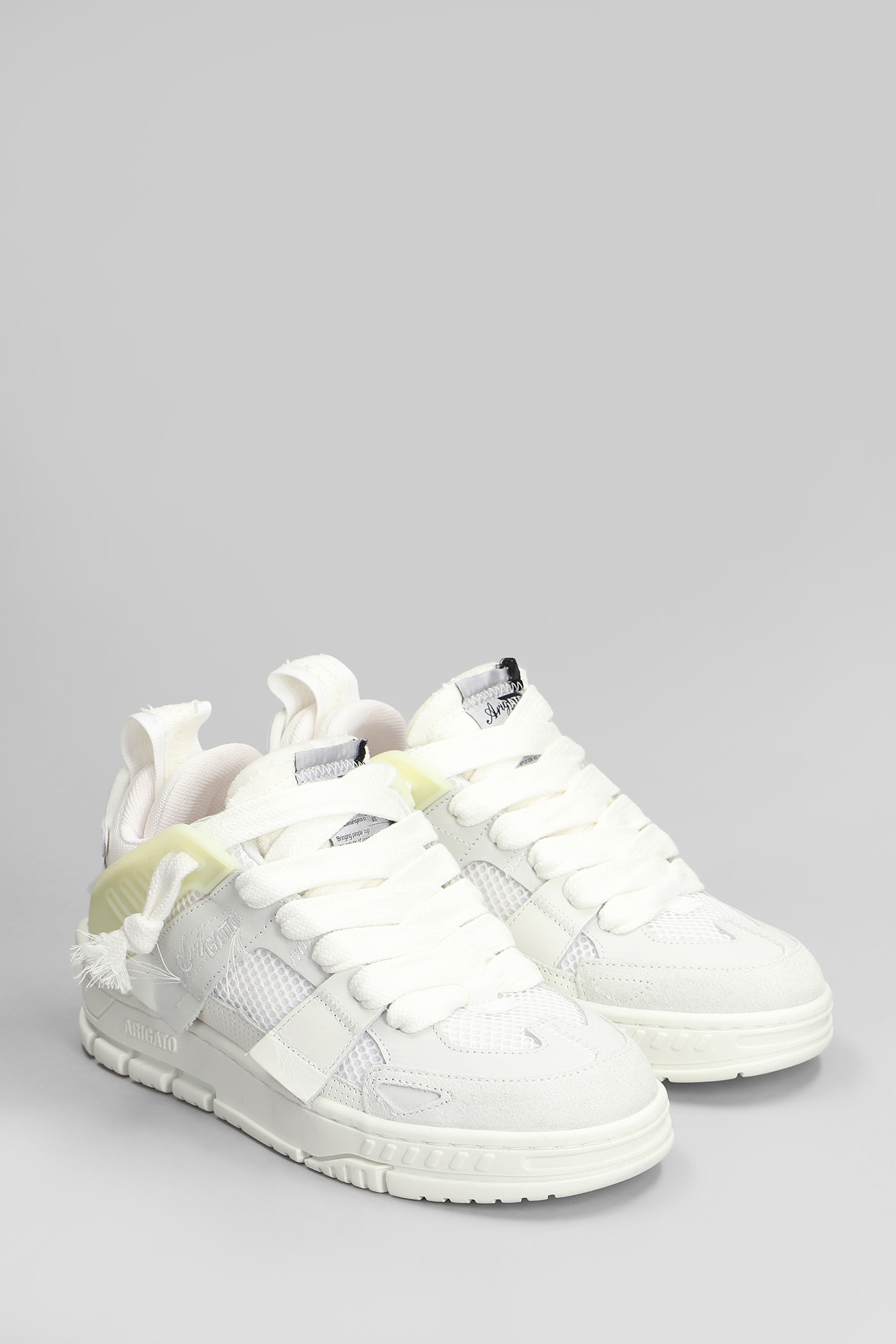 Axel Arigato Area Patchwork Sneakers In White
