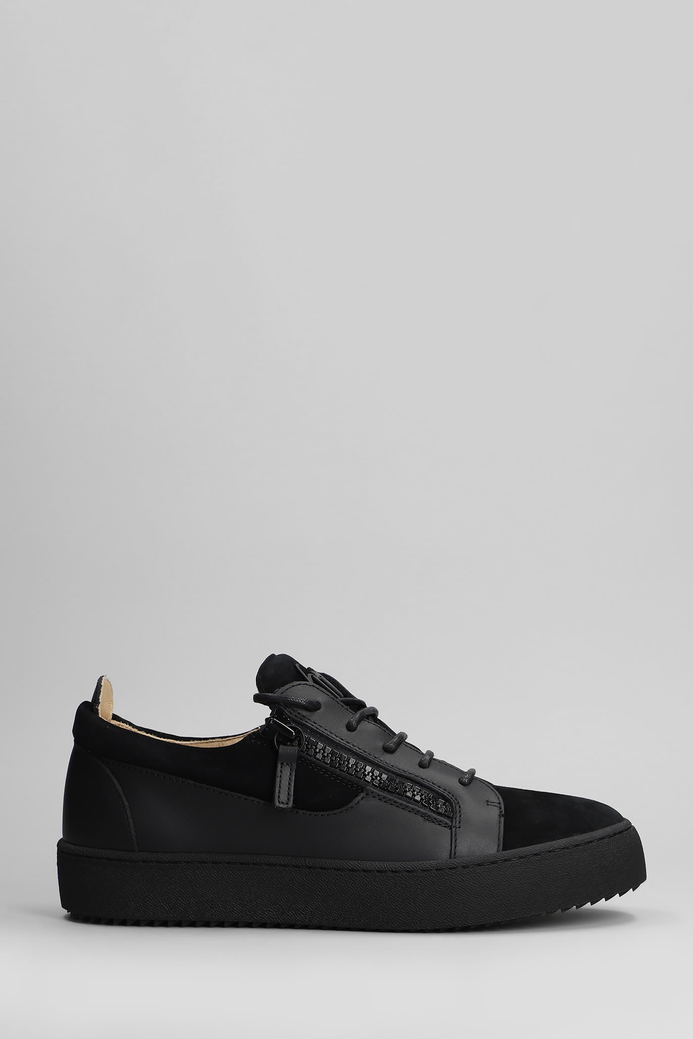 Giuseppe Zanotti Gz94 Sneakers In Black Suede