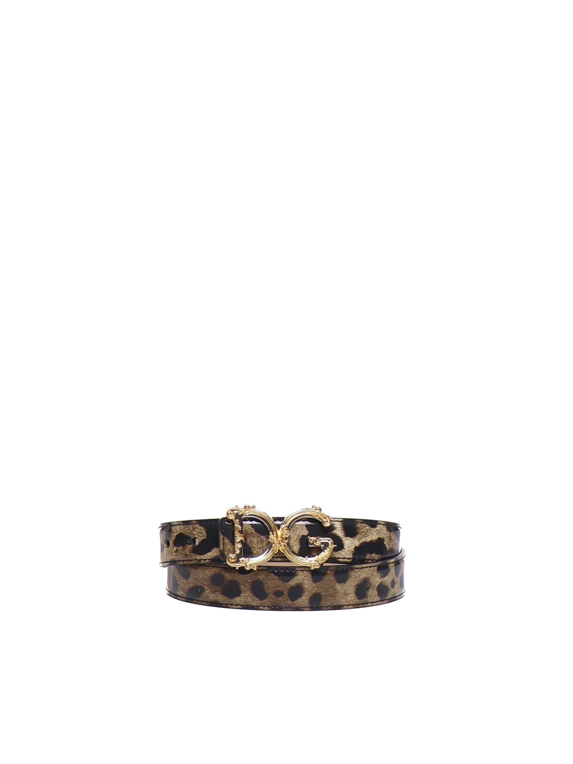 Shop Dolce & Gabbana Dg Girls Belt In Leo