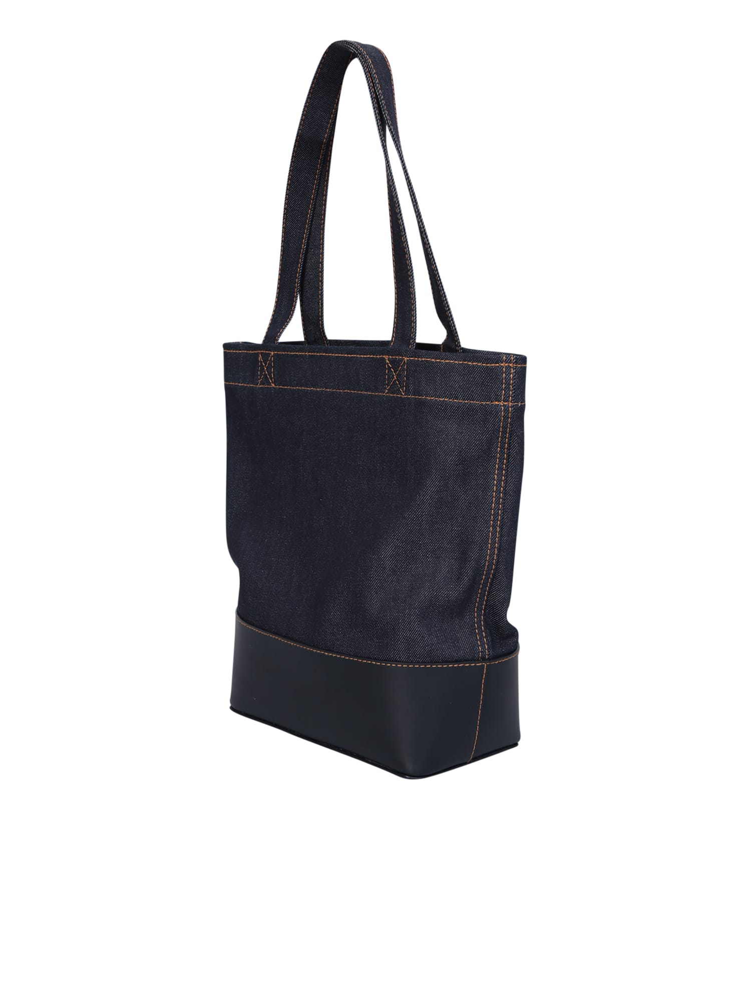 Shop Apc Axel Small Tote Bag In Blue