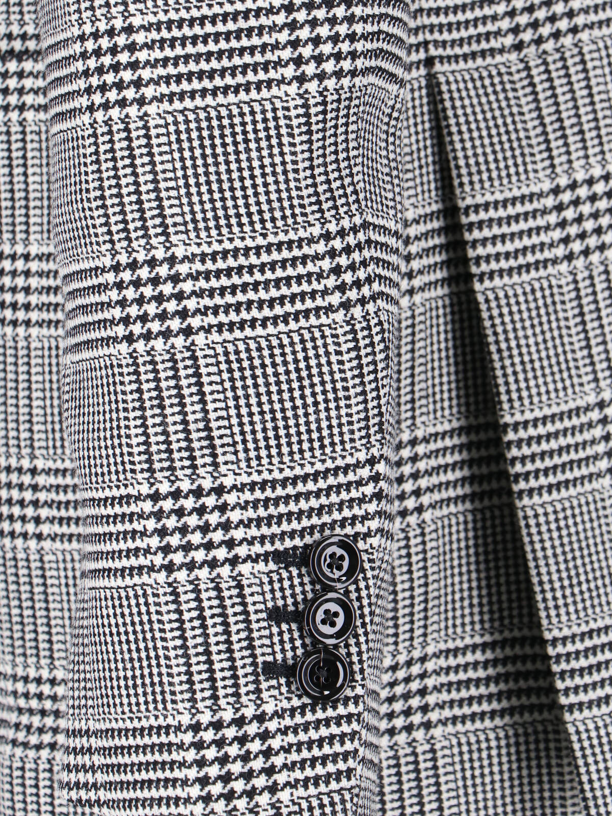 Lardini Double-breasted Check Pattern Blazer Jacket In Gray