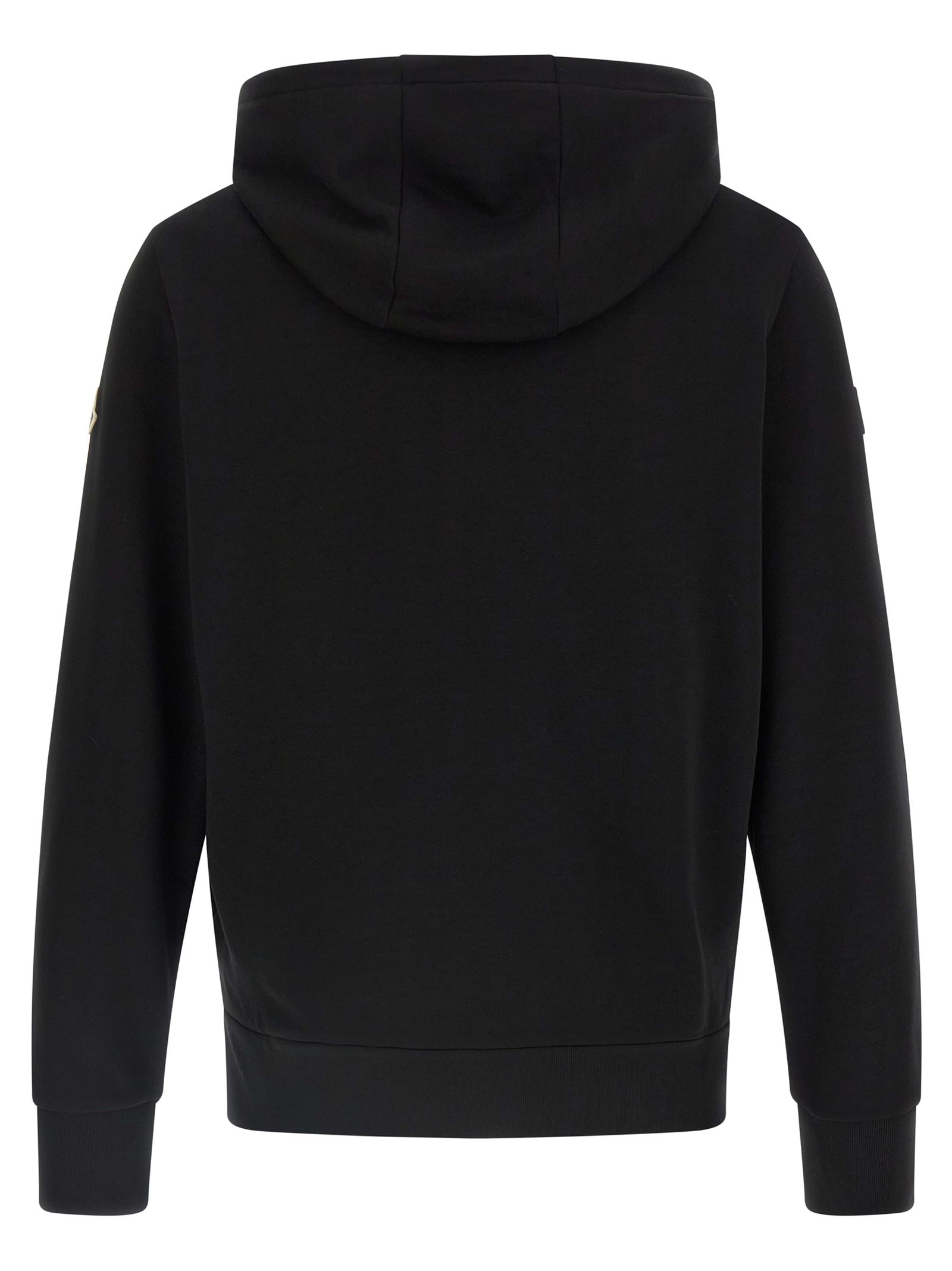 Moncler Kapuzenpullover Mit Nyloneinsatz In Animal Print