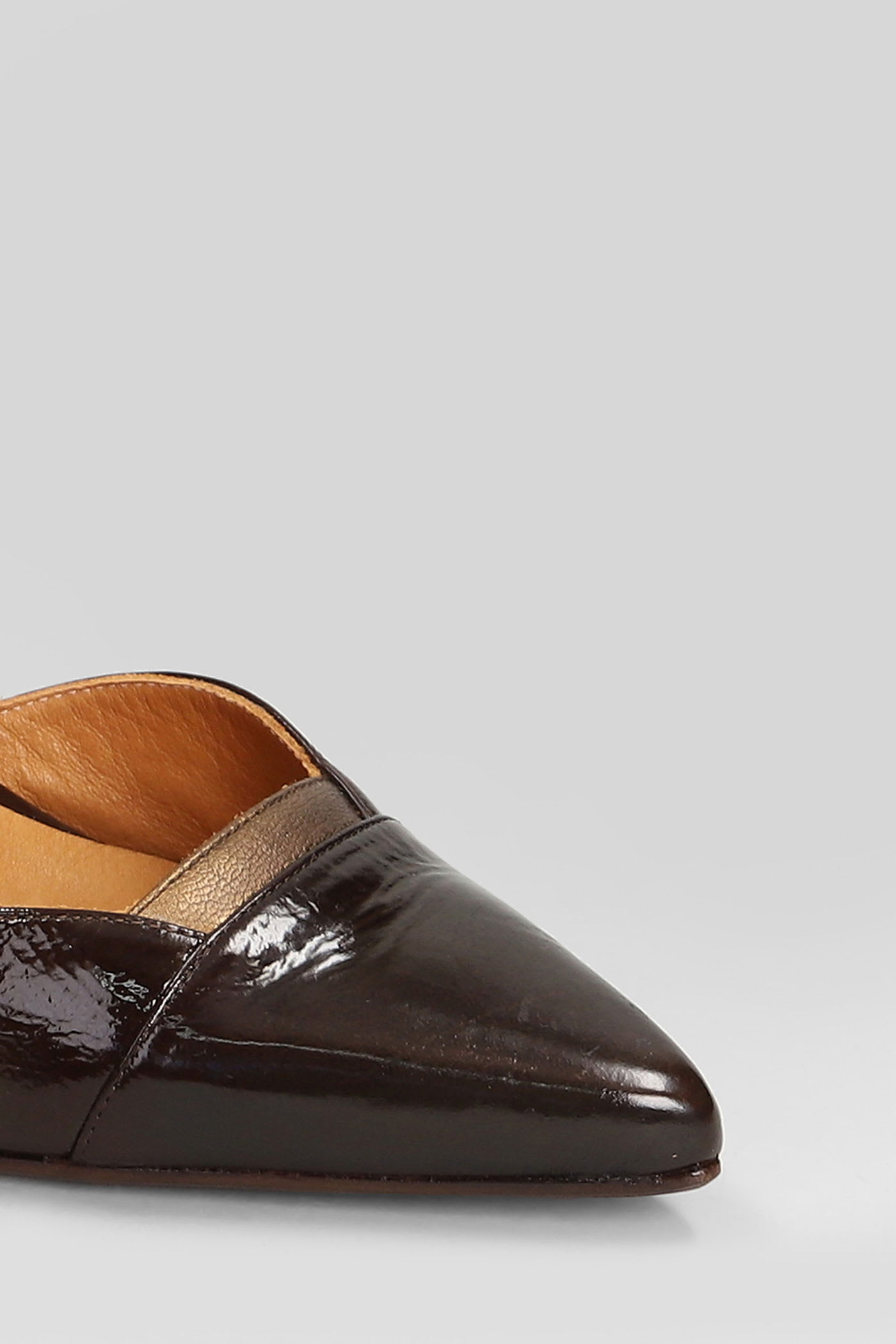 Chie Mihara Luer Pumps In Brown Leather In Brown