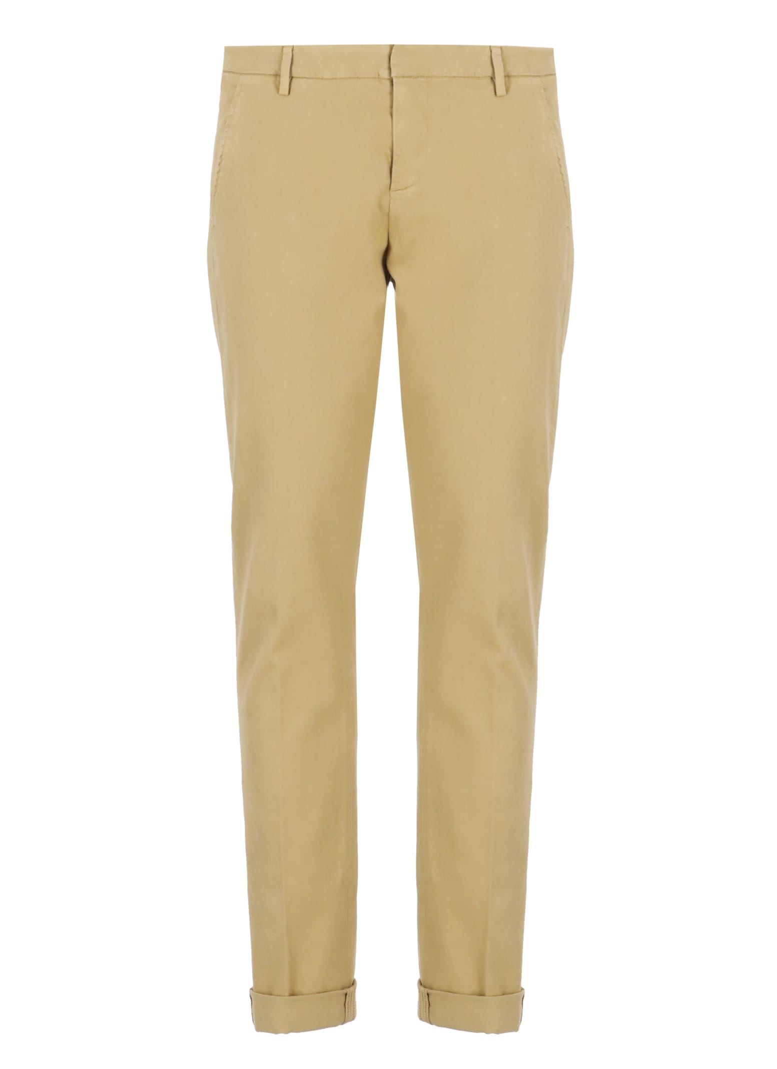 Shop Dondup Gaubert Pants In Beige