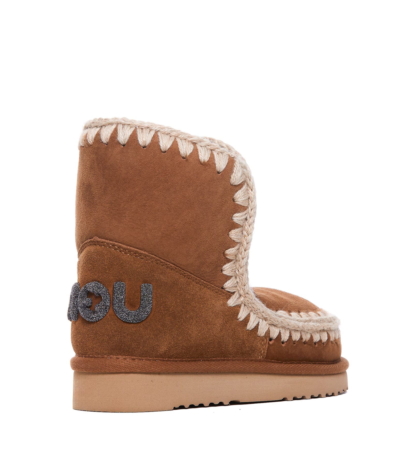 Shop Mou Eskimo 18 Booties In Brown