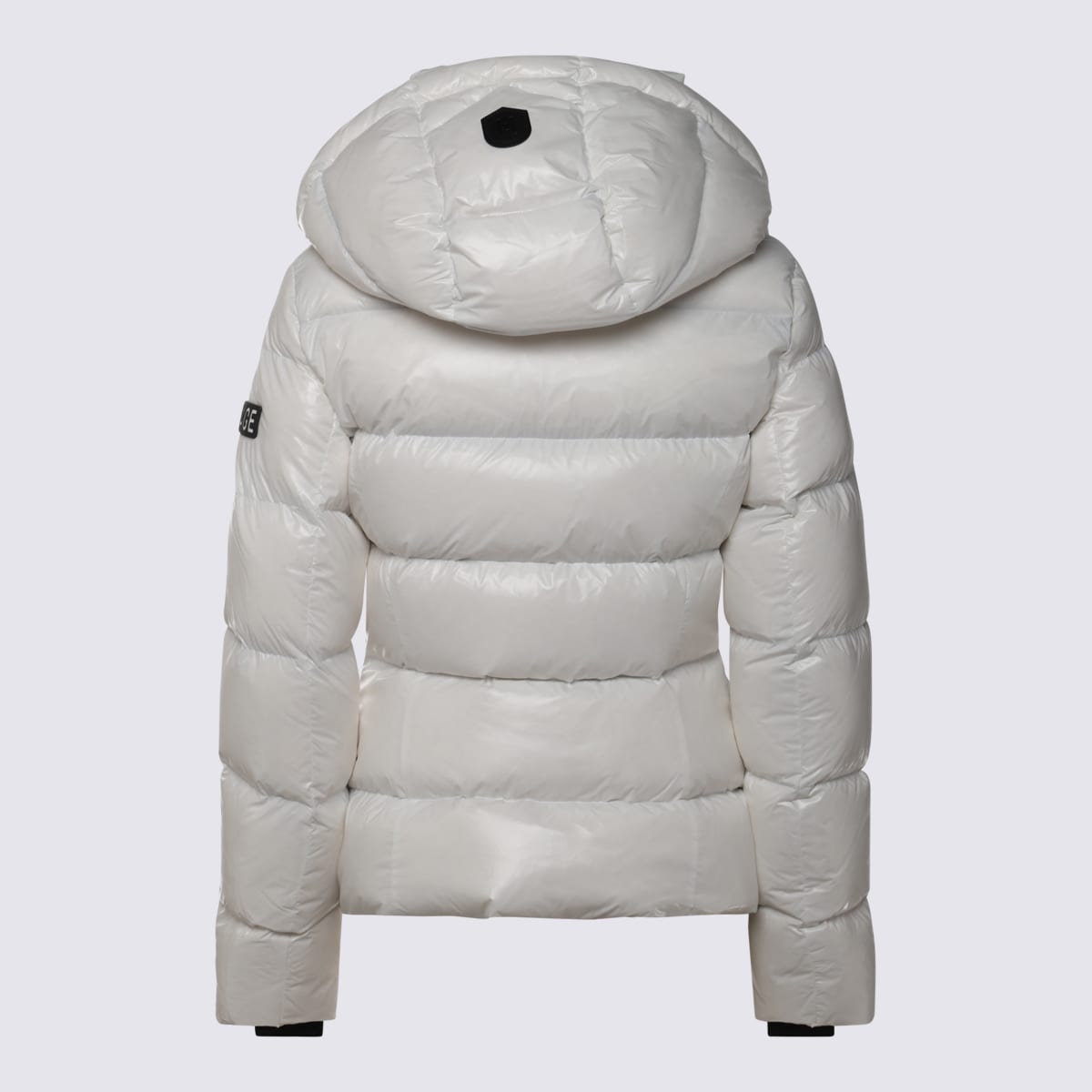 Shop Mackage White Puffer Madalyn Down Jacket