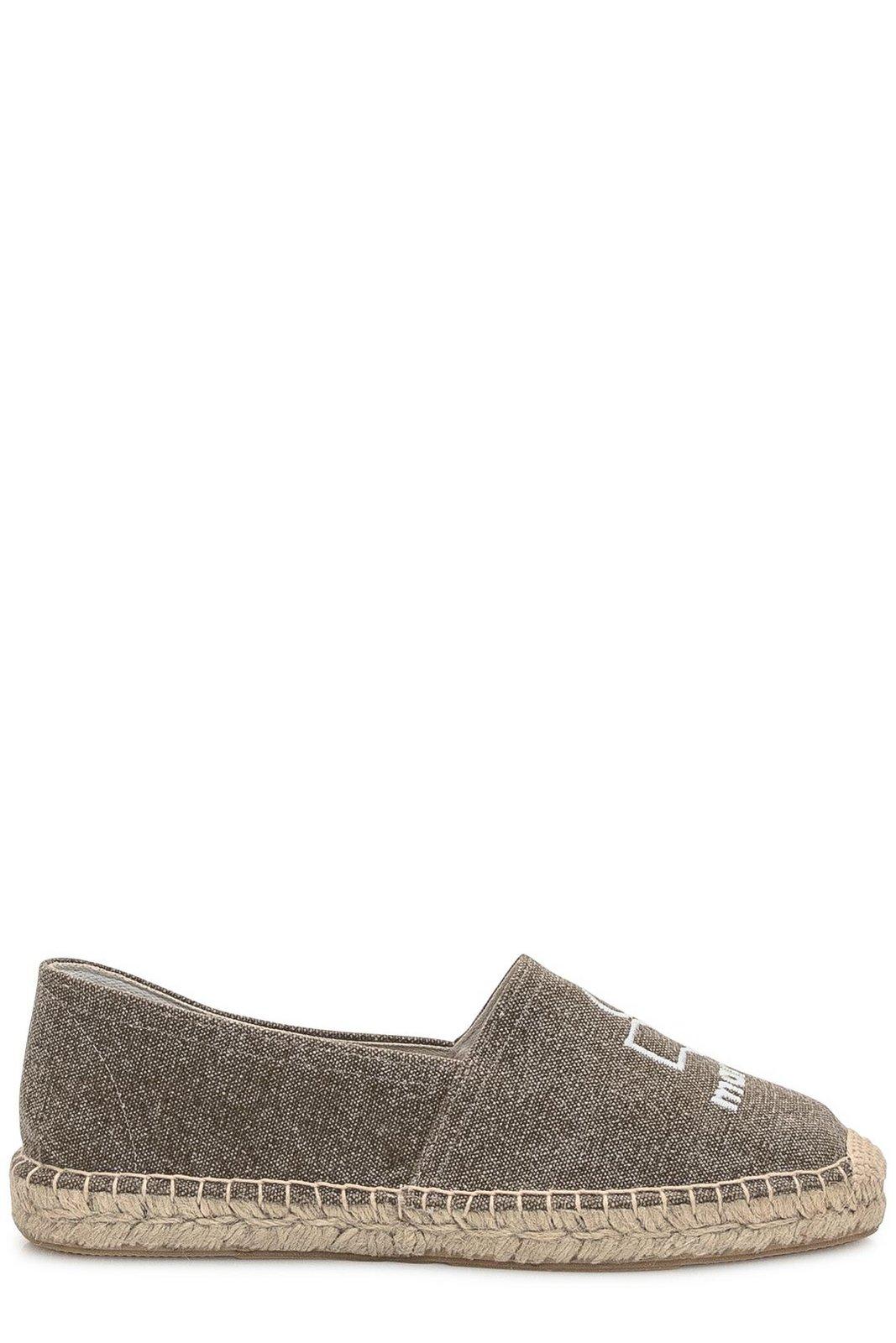 Isabel Marant Logo Embroidered Espadrilles