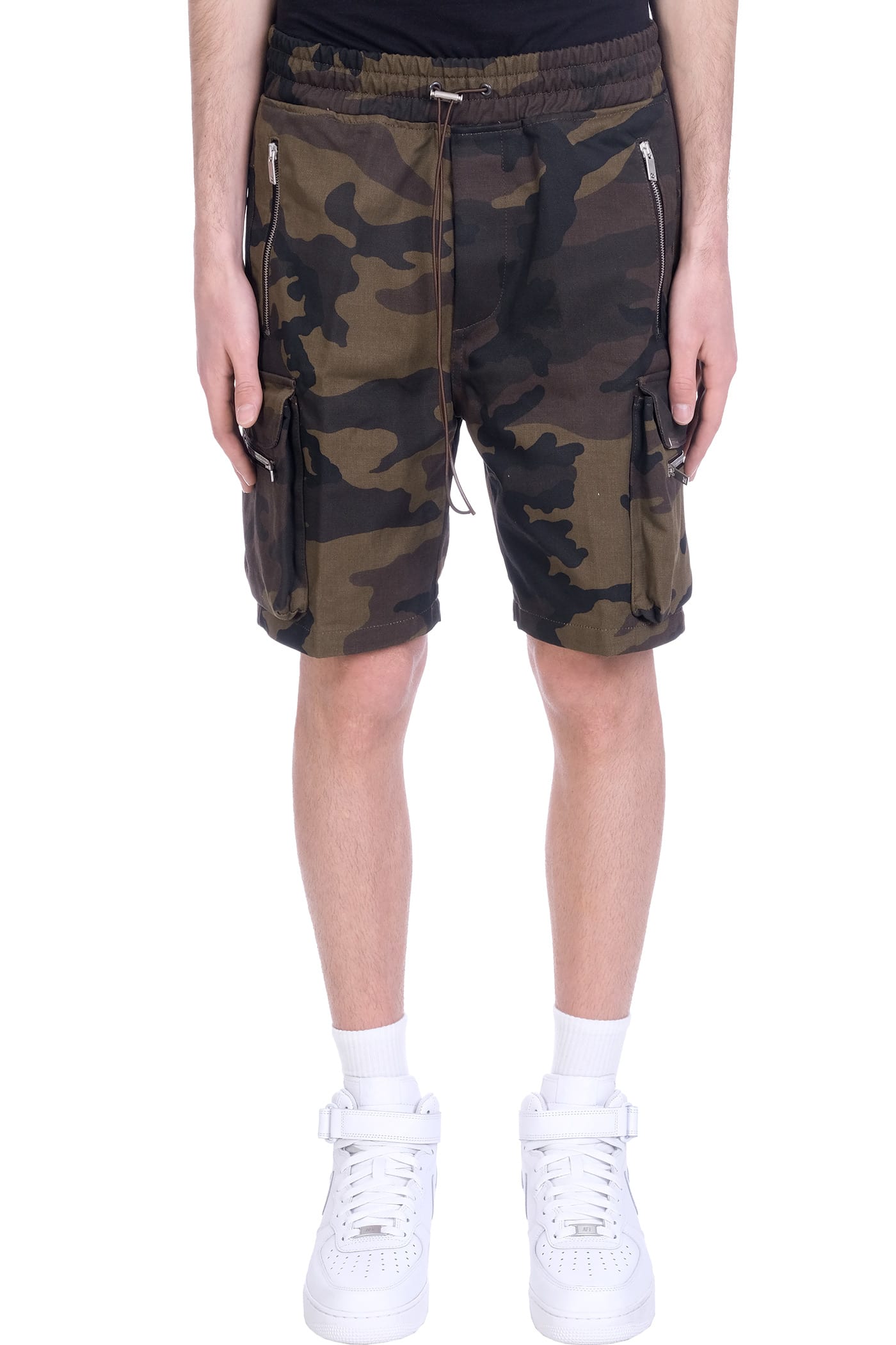 REPRESENT Shorts In Camouflage Cotton
