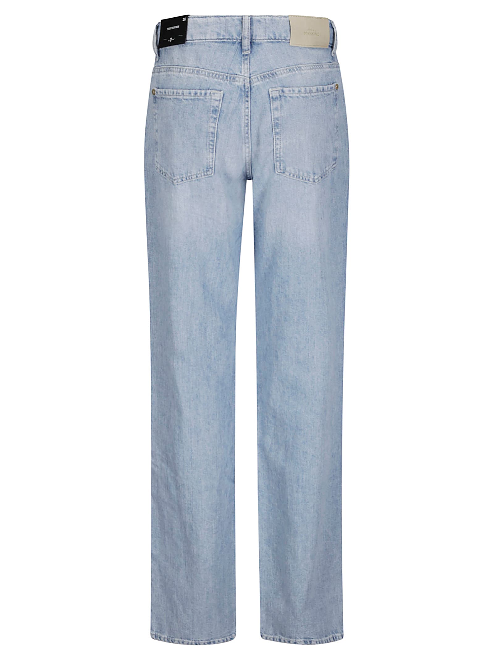 7 For All Mankind Tess Trousers Kansas In Blue