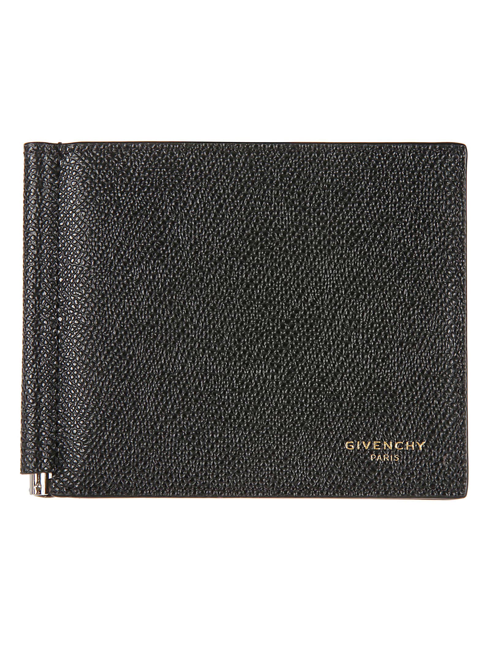 Givenchy engraved logo bifold wallet