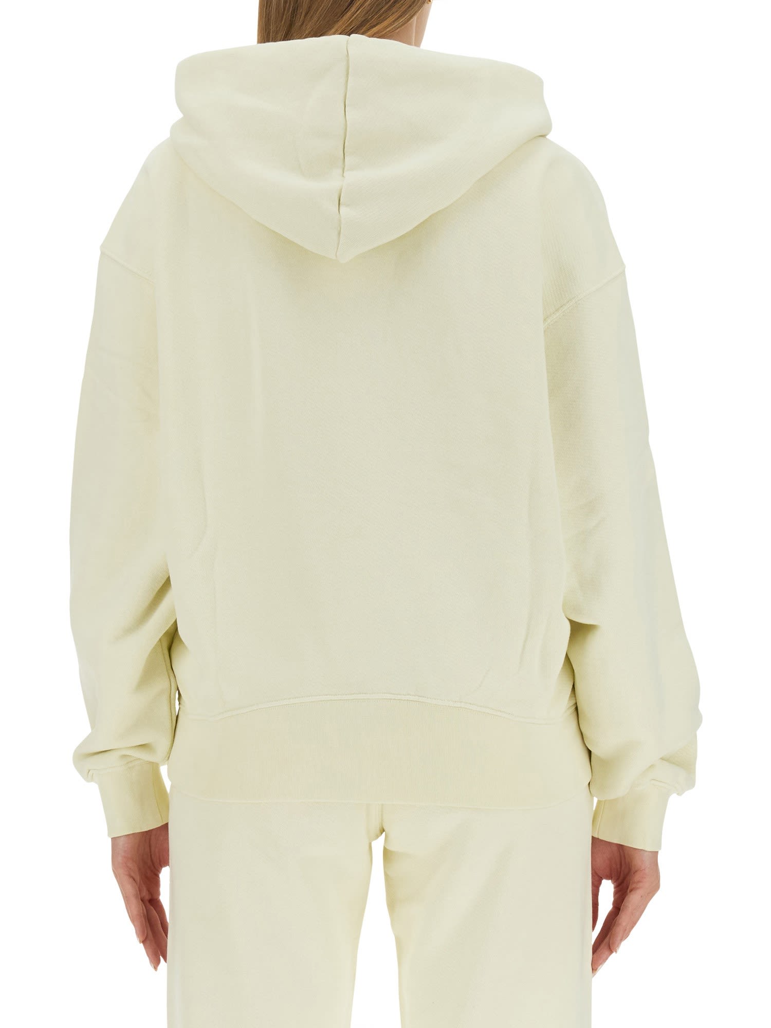 Off-white Women's Sweatshirt With Logo In Beige