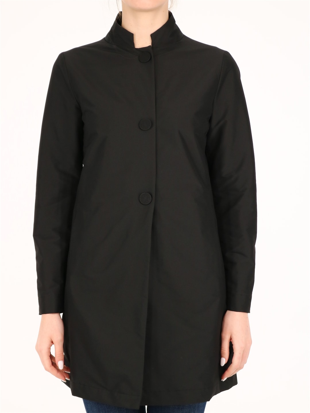 Herno Black Raincoat