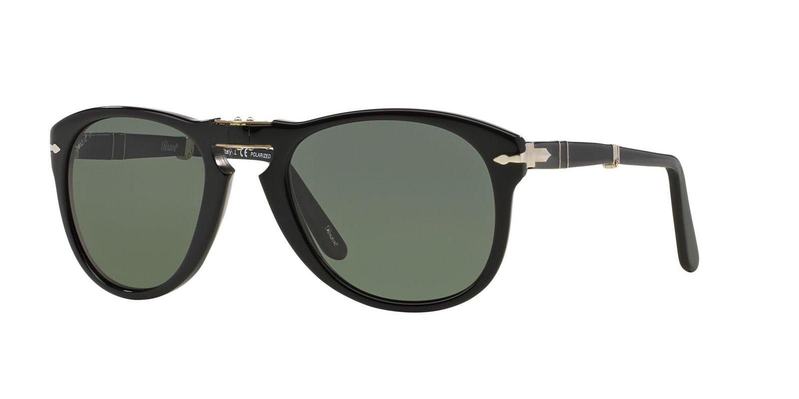 Persol Steve Mcqueen Pilot Frame Sunglasses In Green