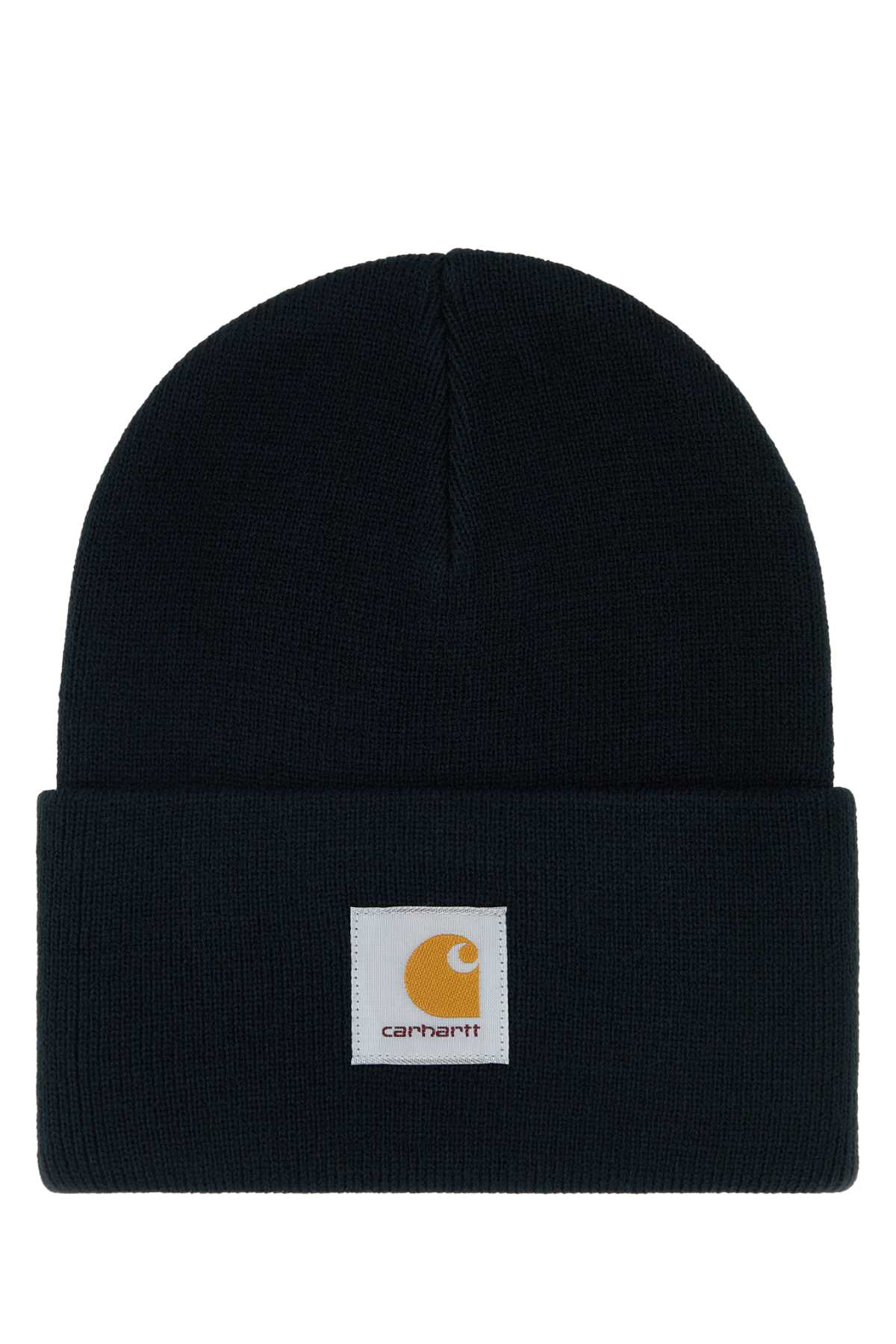 Carhartt Wip Midnight Blue Acrylic Watch Hat In Black