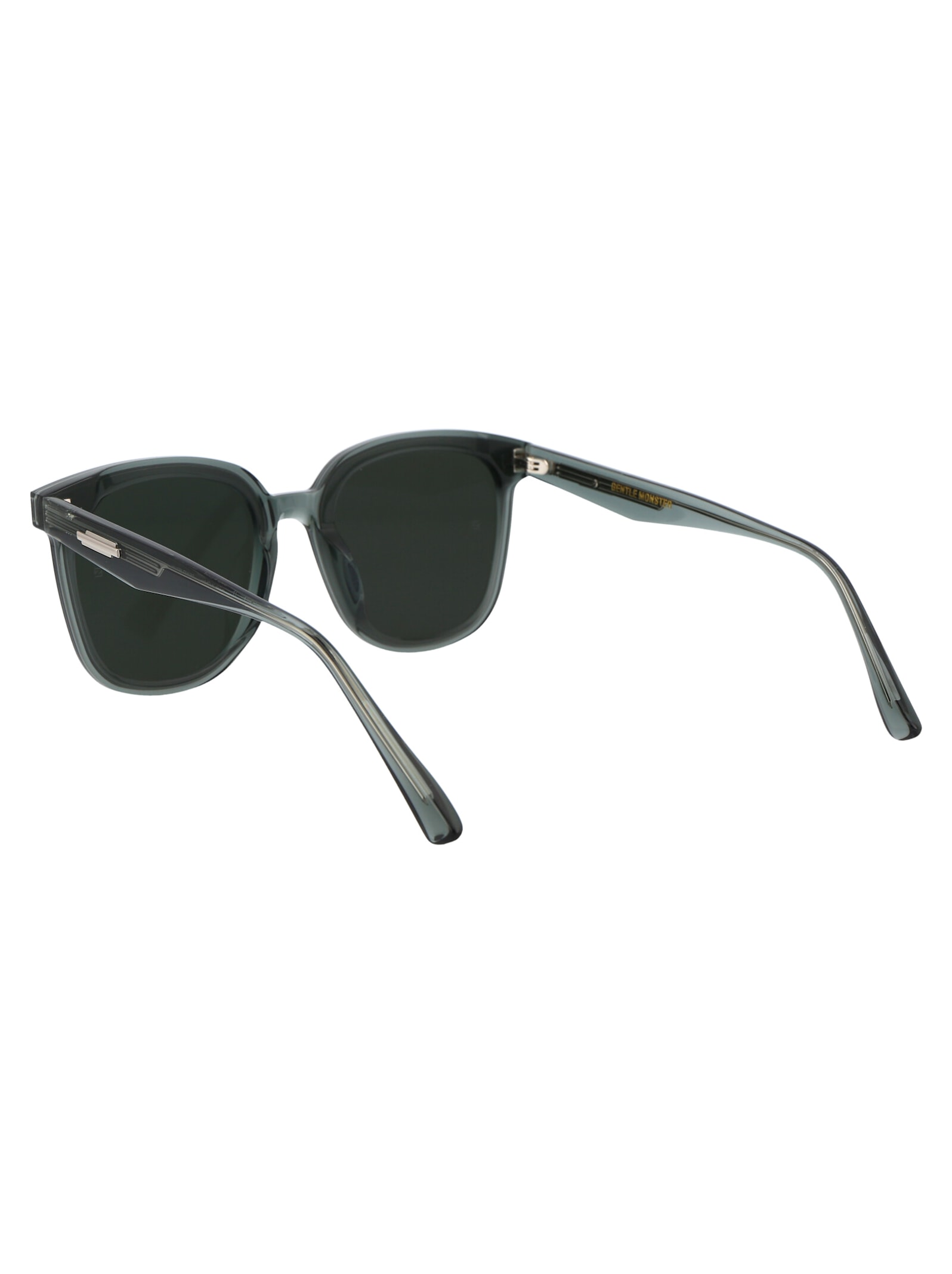 Shop Gentle Monster Jackie Sunglasses In G3 Grey Clear Black