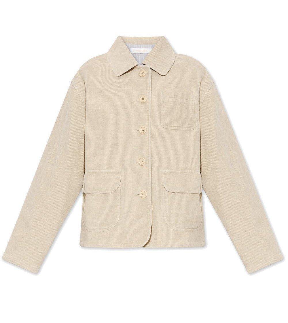 See by Chloé Curduroy Buttoned Shirt Jacket