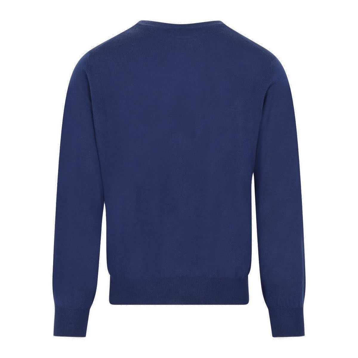 Shop Brunello Cucinelli Crewneck Knitted Jumper In Blue