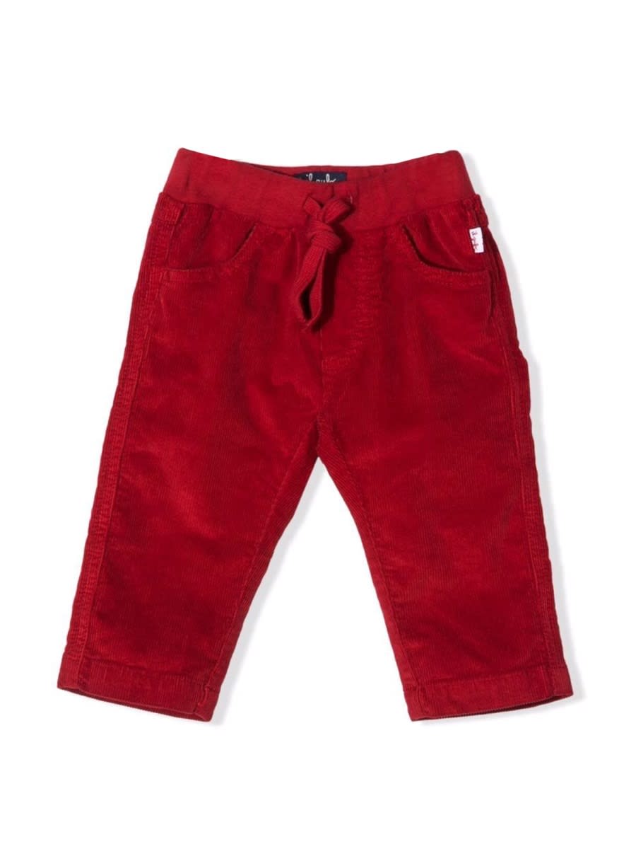 Il Gufo Kids' Pantalone In Red