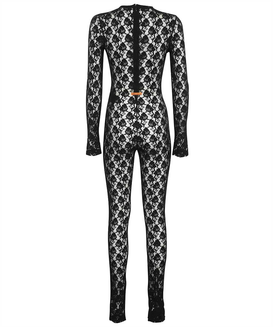 Heron Preston Lace Jumpsuit In Black