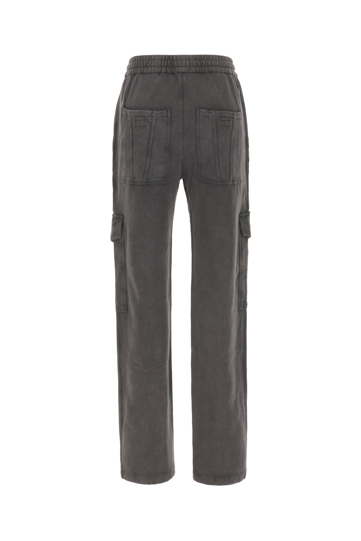 Shop Marant Etoile Dark Grey Cotton Joggers In 02fk