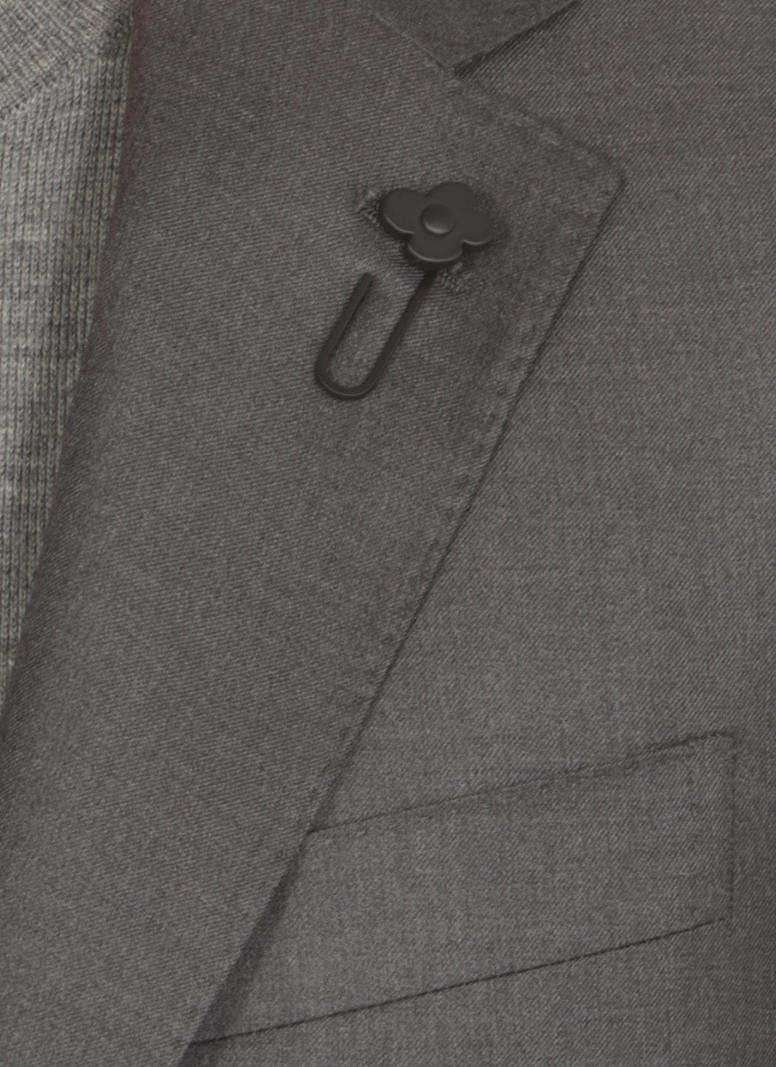 Shop Lardini Wool Suit In Grey