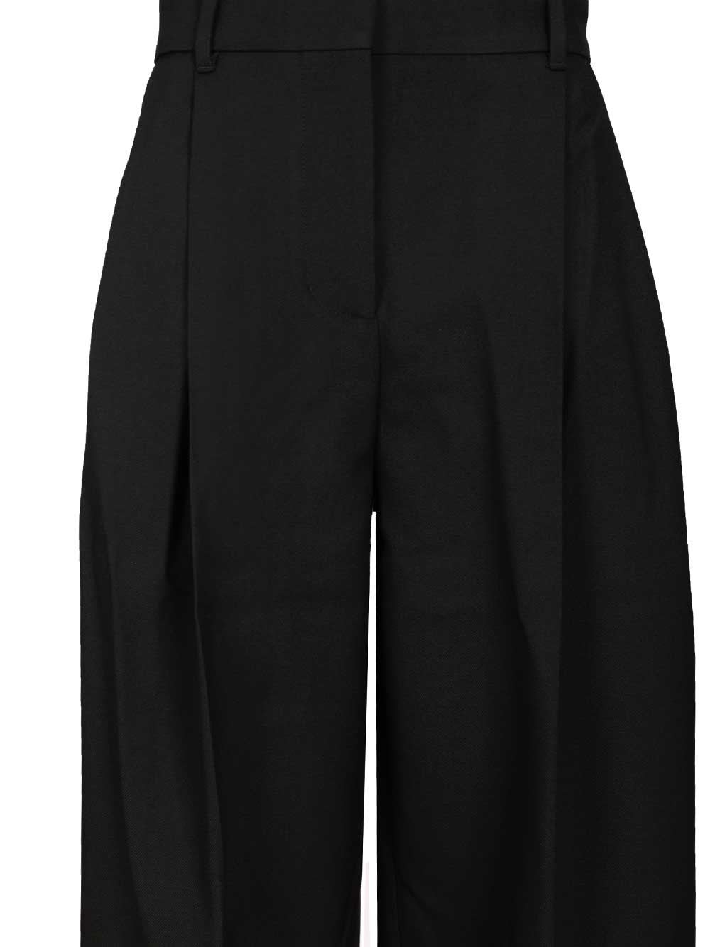 Jacquemus Tailored Trousers In Black