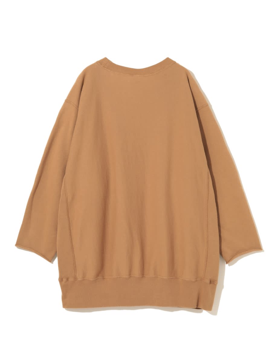 Undercover Tan Champion Edition Beaded Logo Appliqué Sweatshirt In Beige