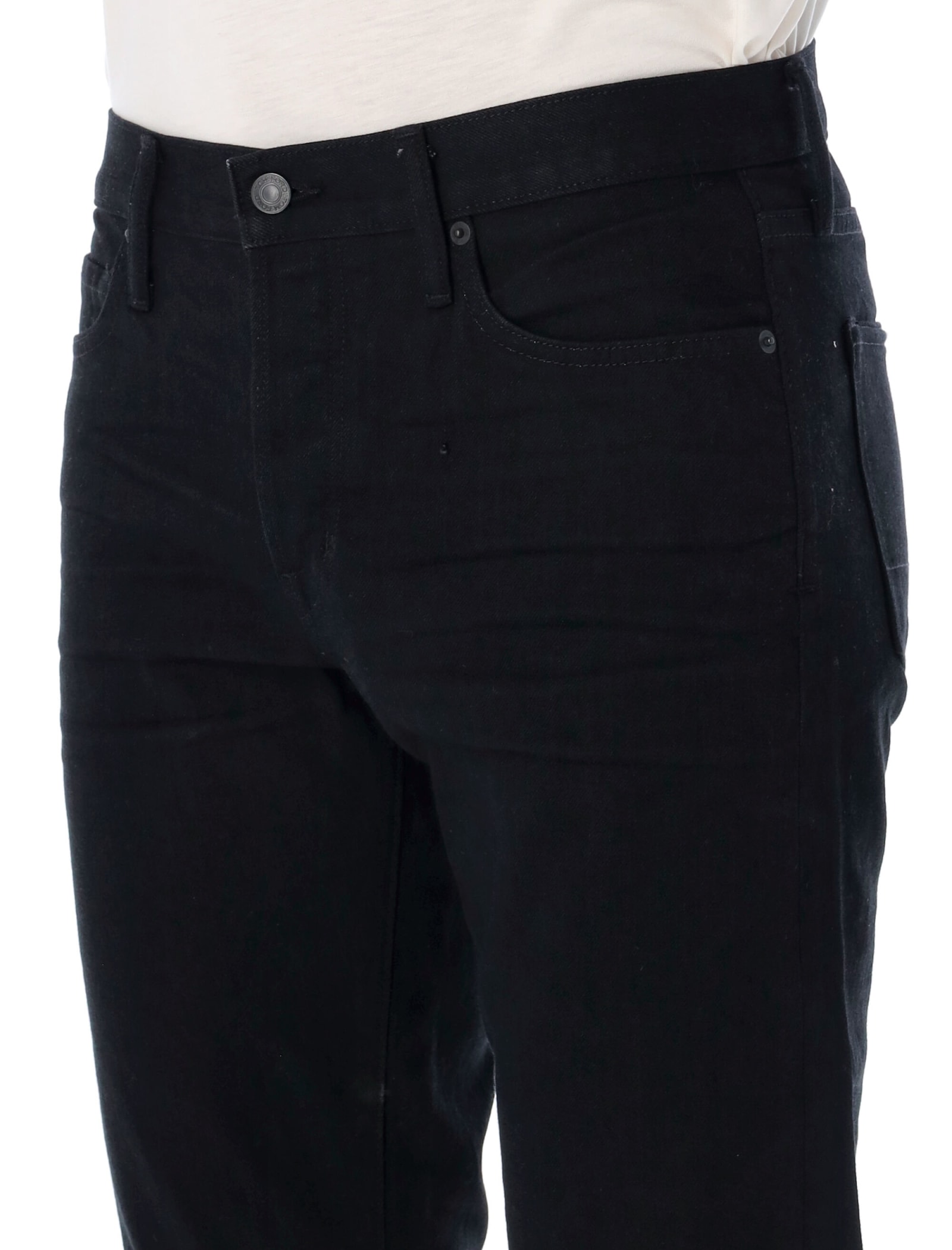 Shop Tom Ford Straight Fit Denim In Black