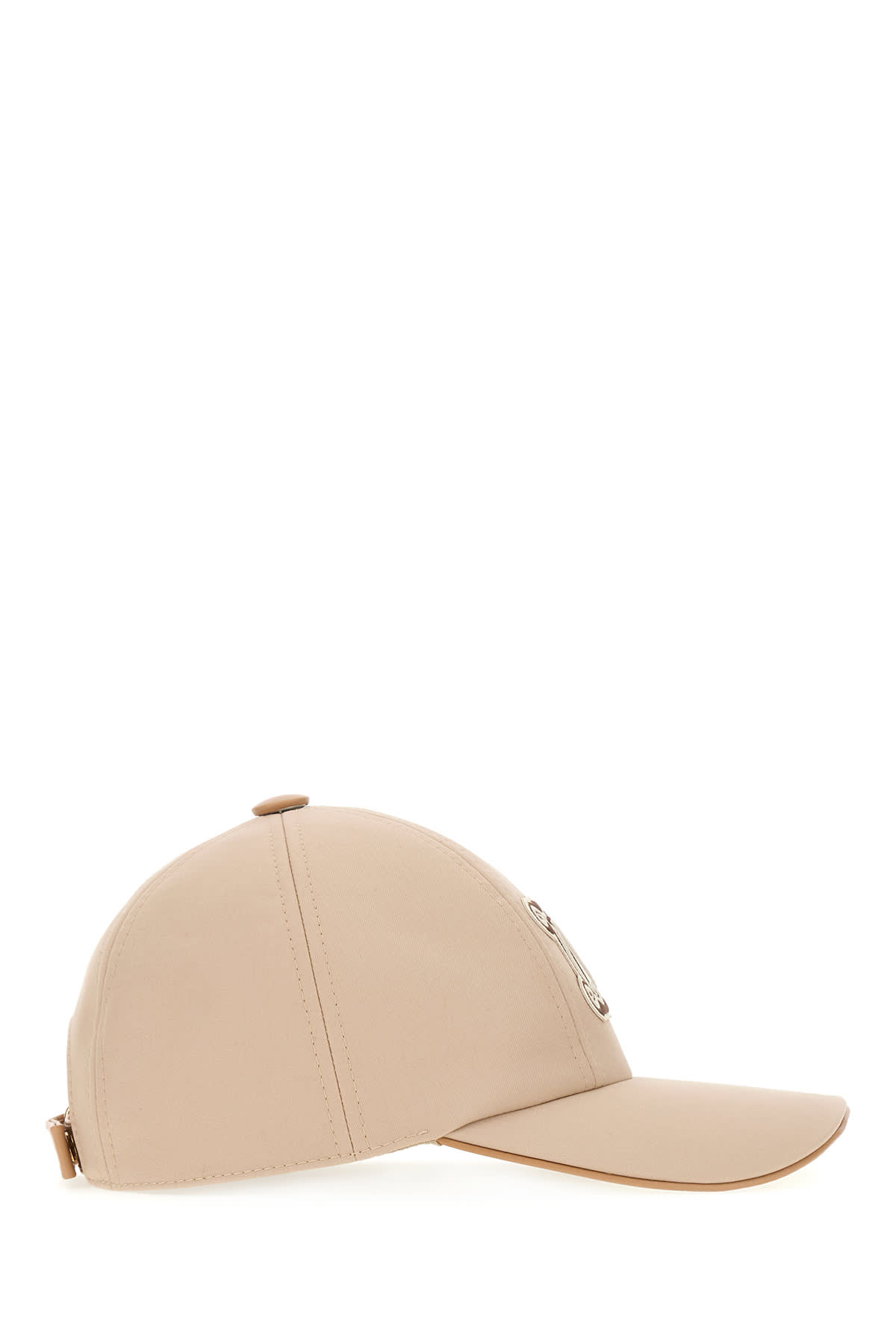 Shop Max Mara Cappuccino Cotton Baseball Cap In 002