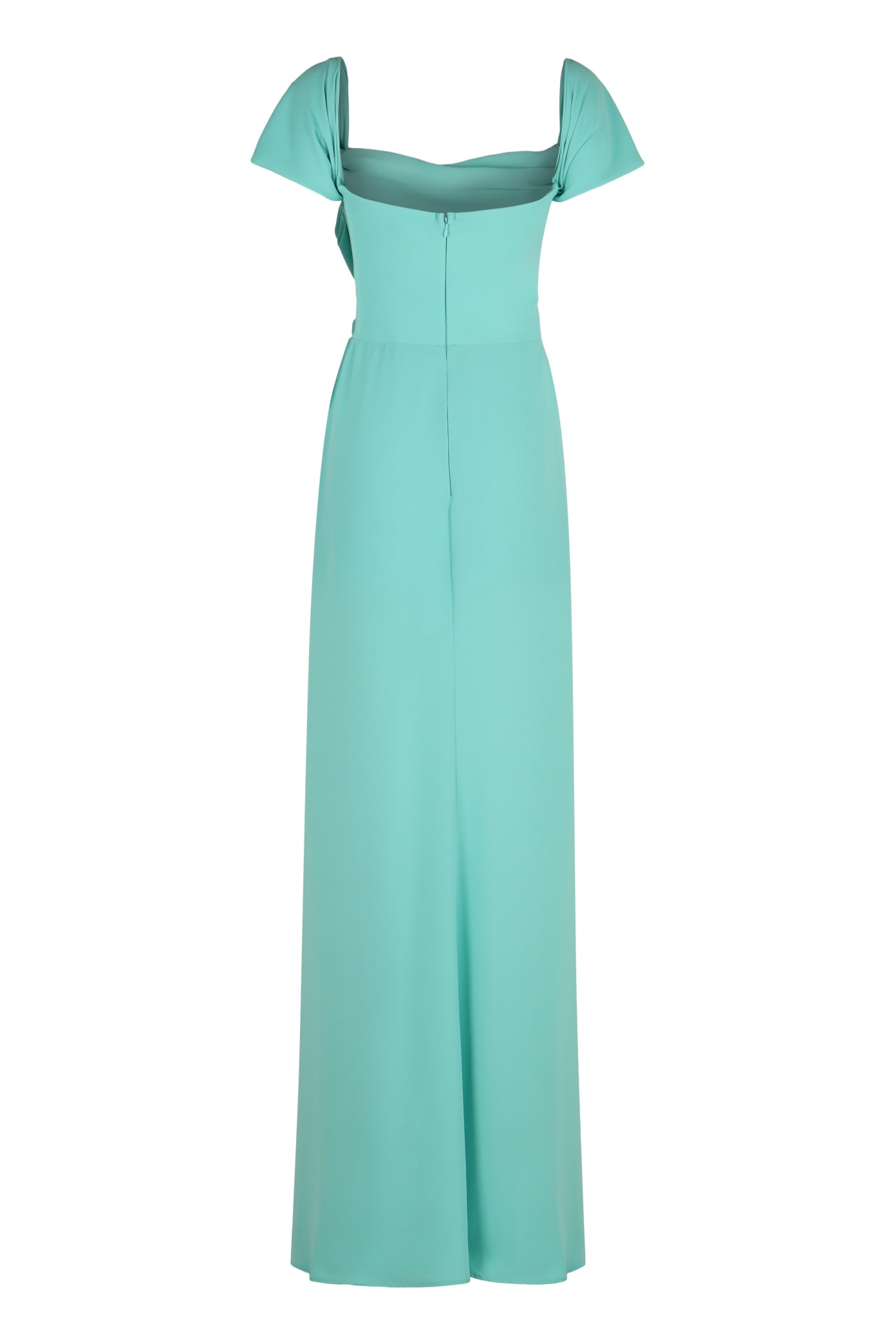 Shop Giuseppe Di Morabito Crepe Dress In Green