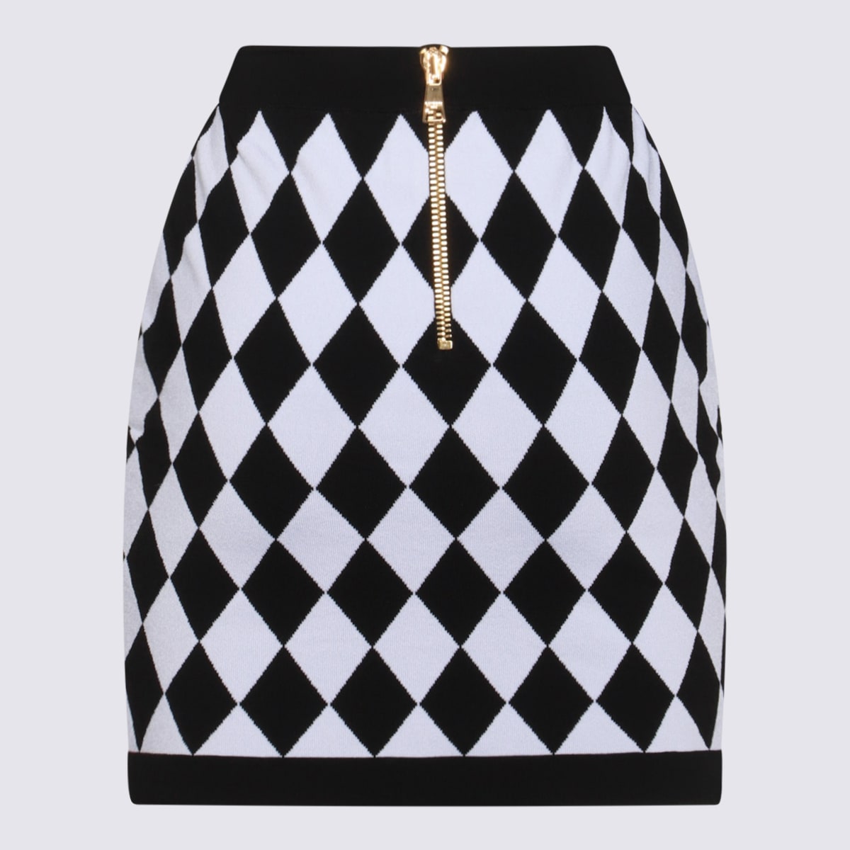 Balmain Skirts In Noir/blanc