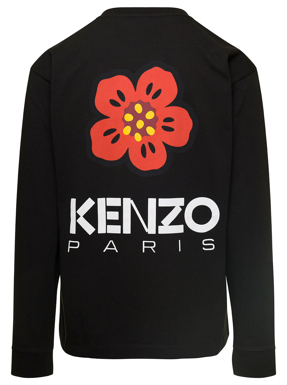 Shop Kenzo Boke Flower Ls T-shirt T-shirt In Black