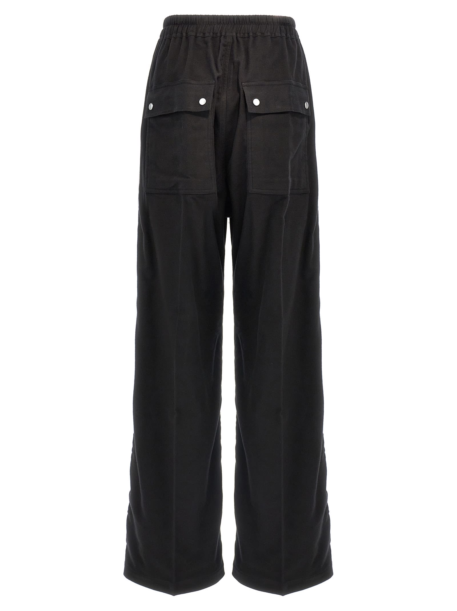 Shop Rick Owens Wide Bela Pants In Black