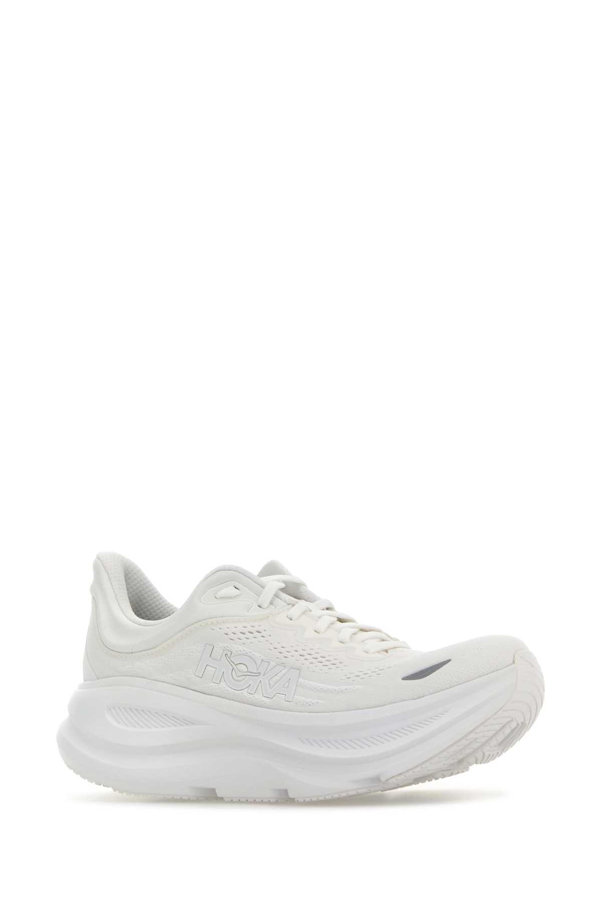 Hoka M Bondi 9 Low-top Sneakers In White