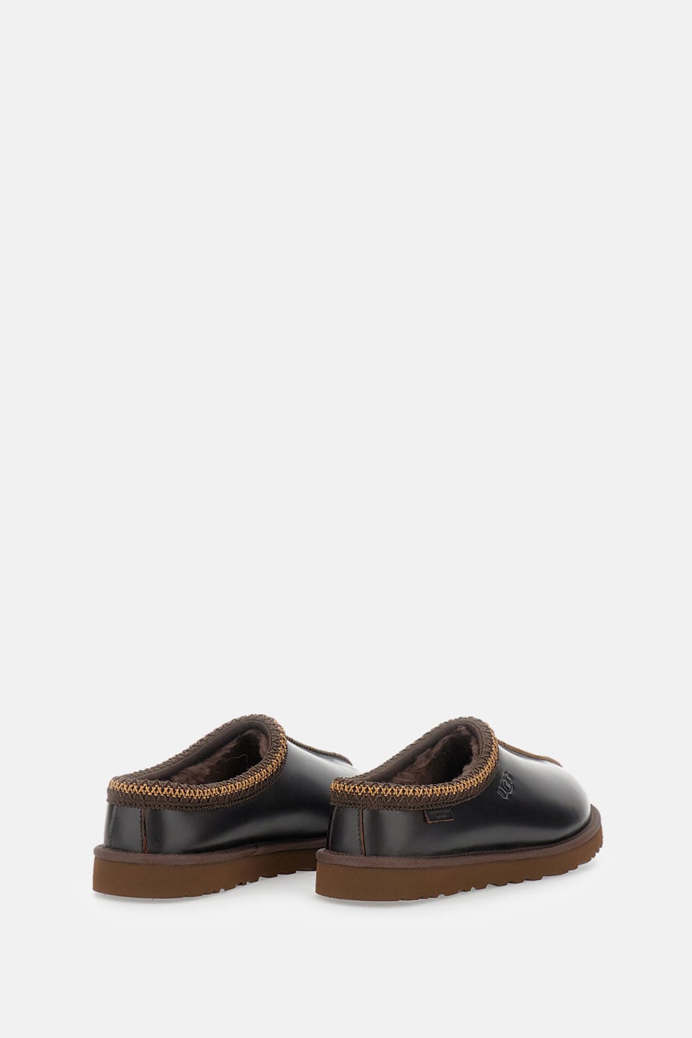 Ugg Tasman Lthr Regen Leather Mule In Brown