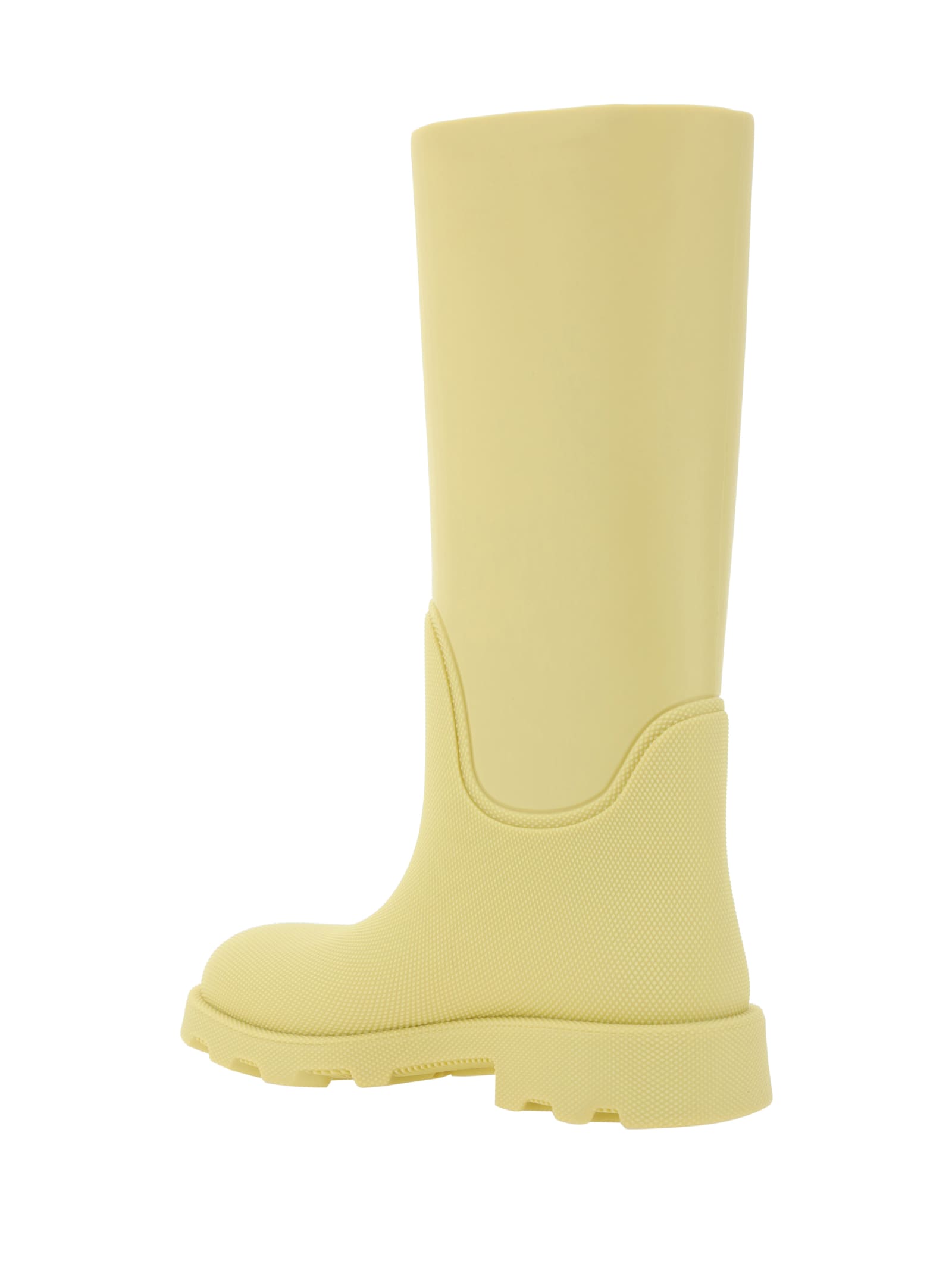 Shop Burberry Marsh High Boots In Cream