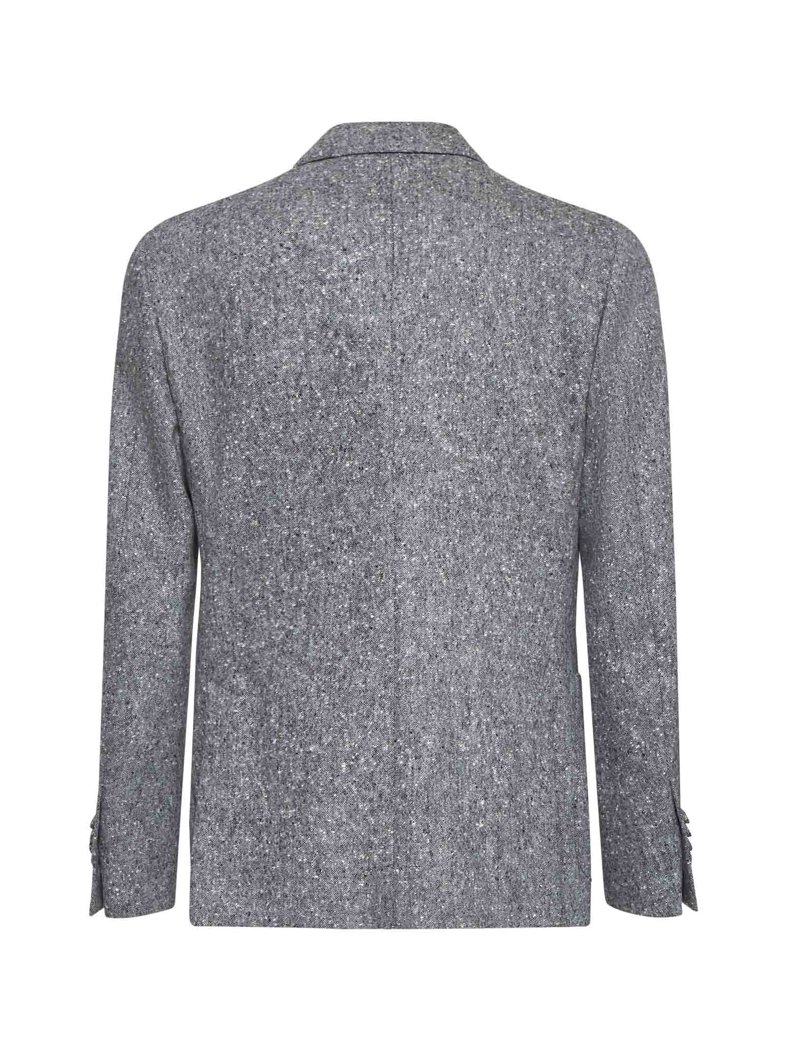 Shop Lardini Blazer In Grey