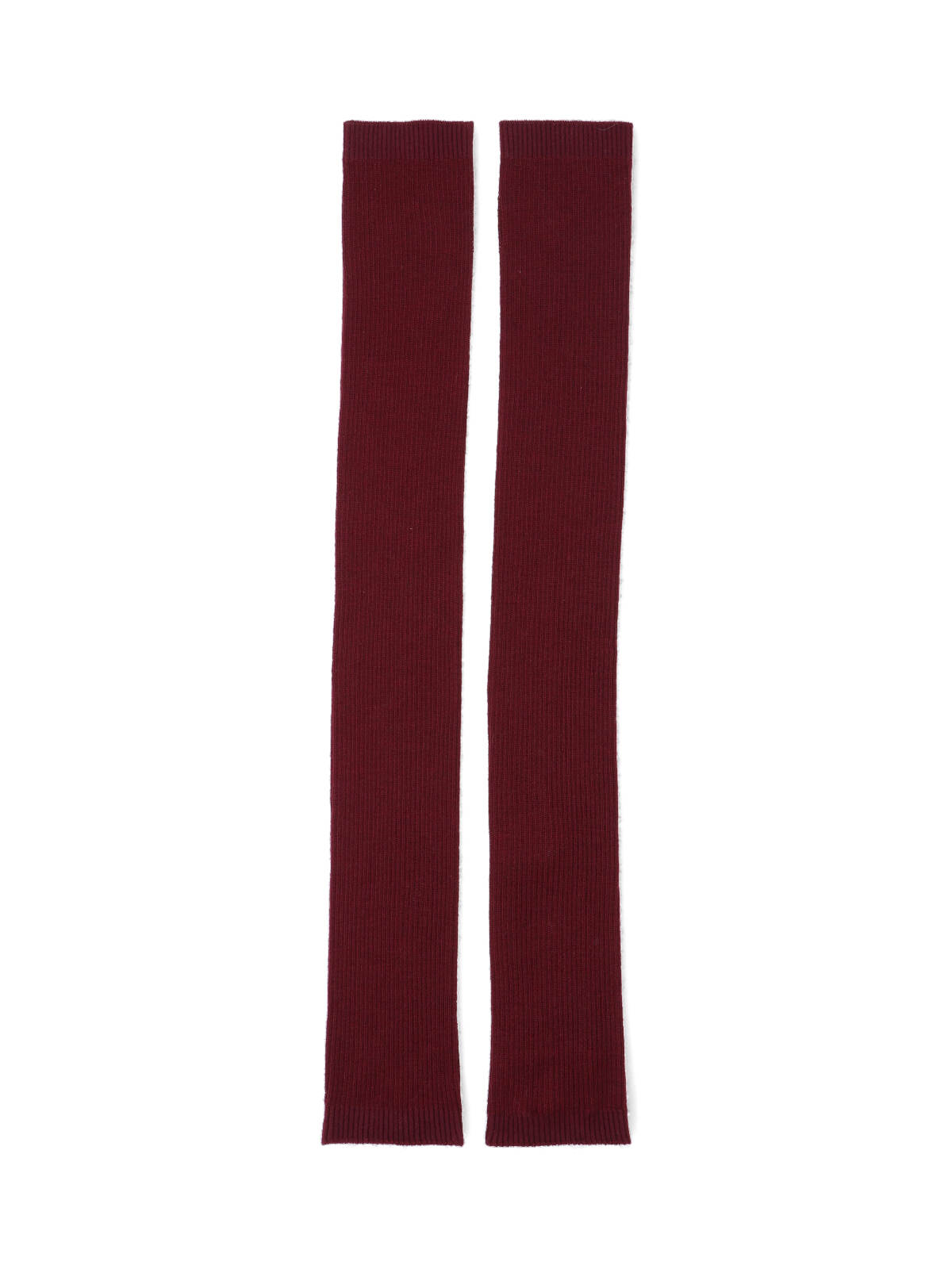 Sa Su Phi Silk And Cashmere Gloves In Burgundy
