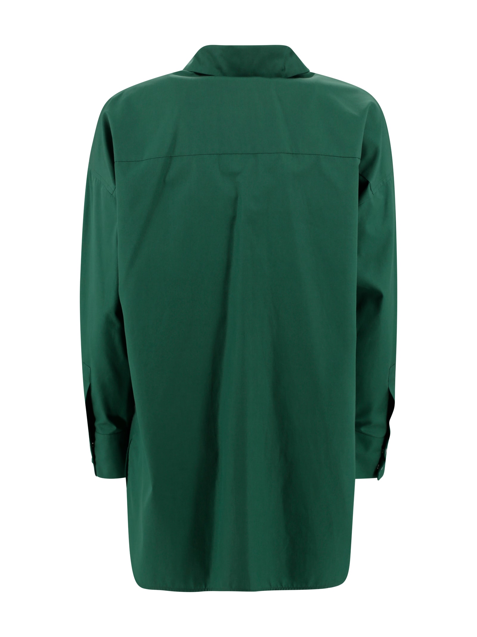 Max Mara Poplin Over Shirt