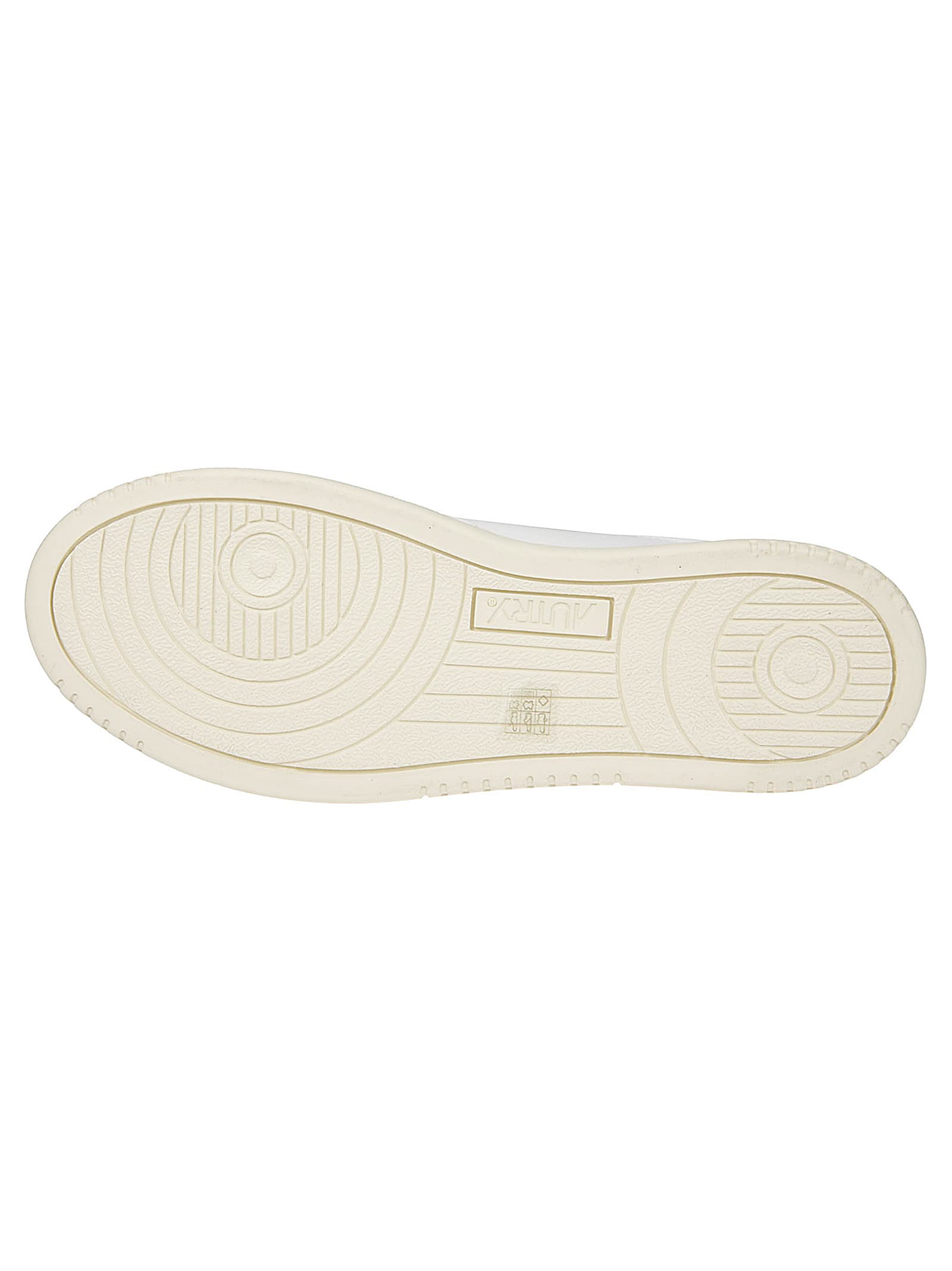 Autry Leather And Suede Medalist Low Sneakers In White