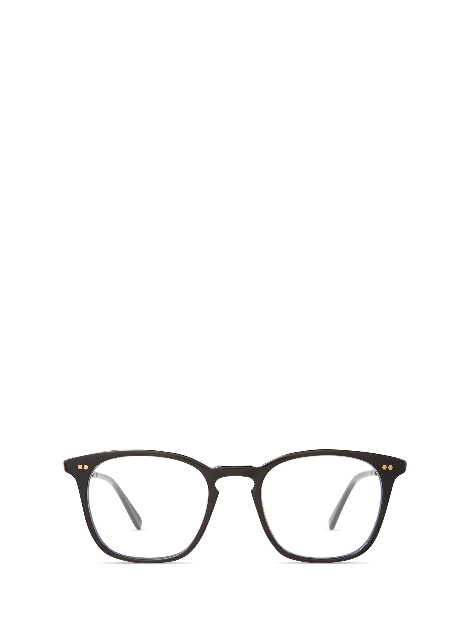 Shop Mr Leight Getty C Black-white Gold Glasses