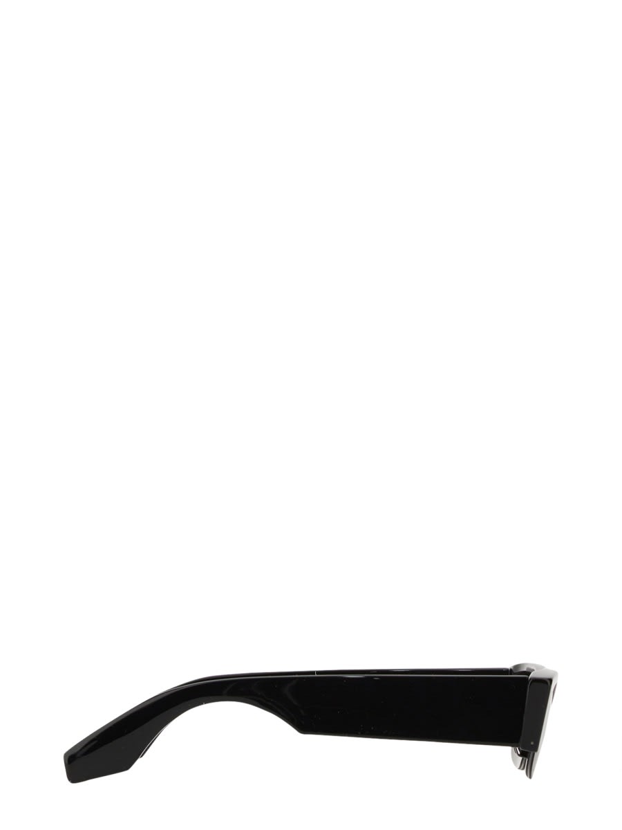 Alexander Mcqueen Graffiti Sunglasses In Black