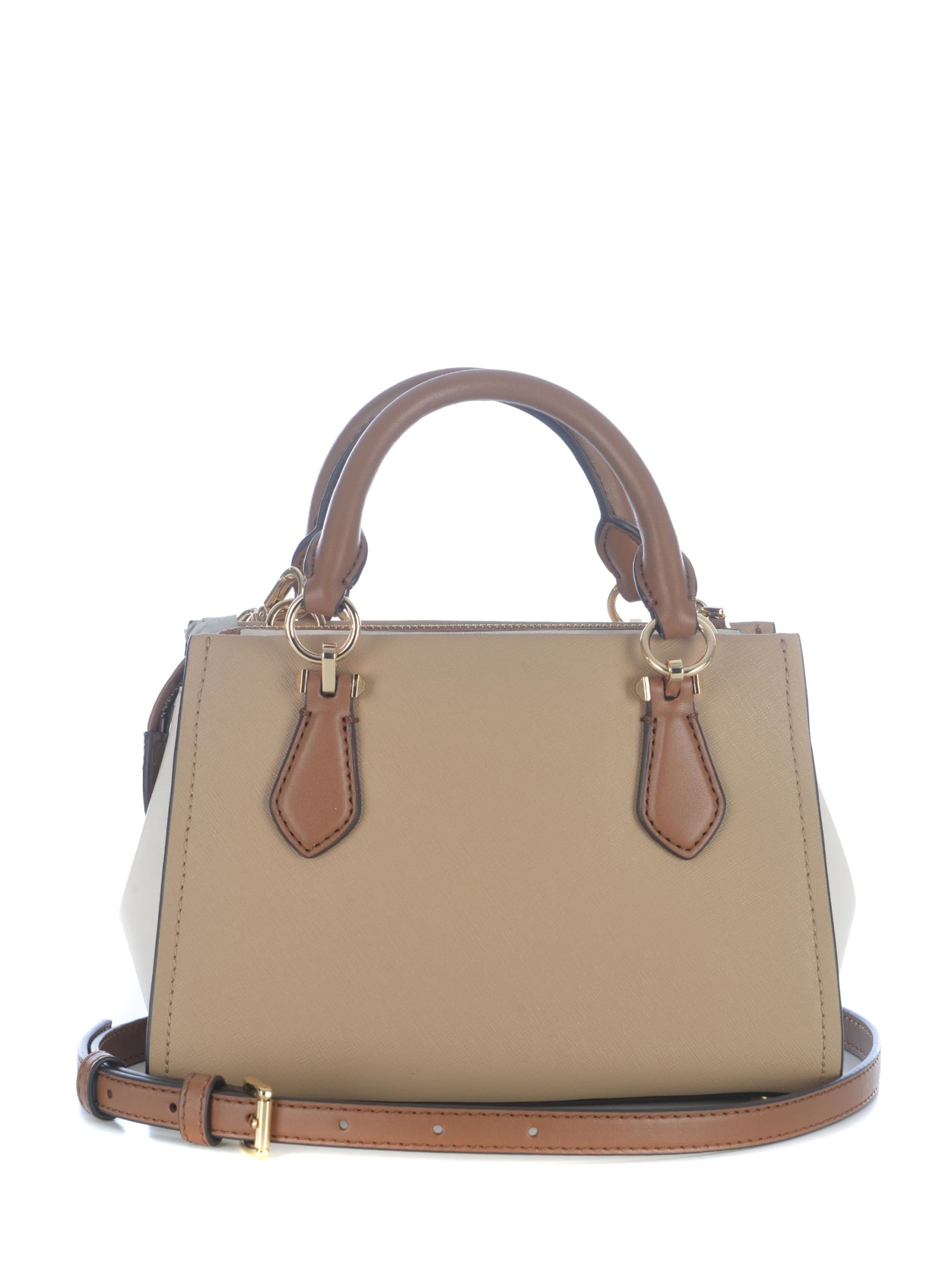 Michael Kors Marilyn Small Saffiano Leather Crossbody Bag in Brown - One Size by Michael Michael Kors - Mk Purse