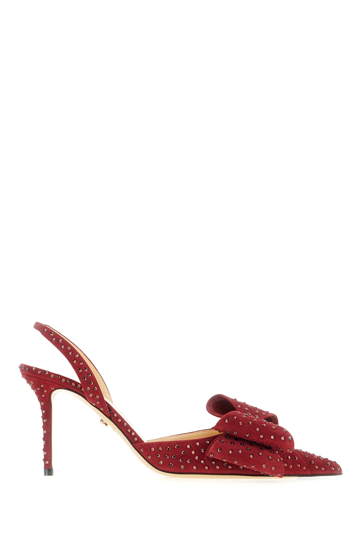 Mach &amp; Mach Bordeaux Suede Le Cadeau Pumps