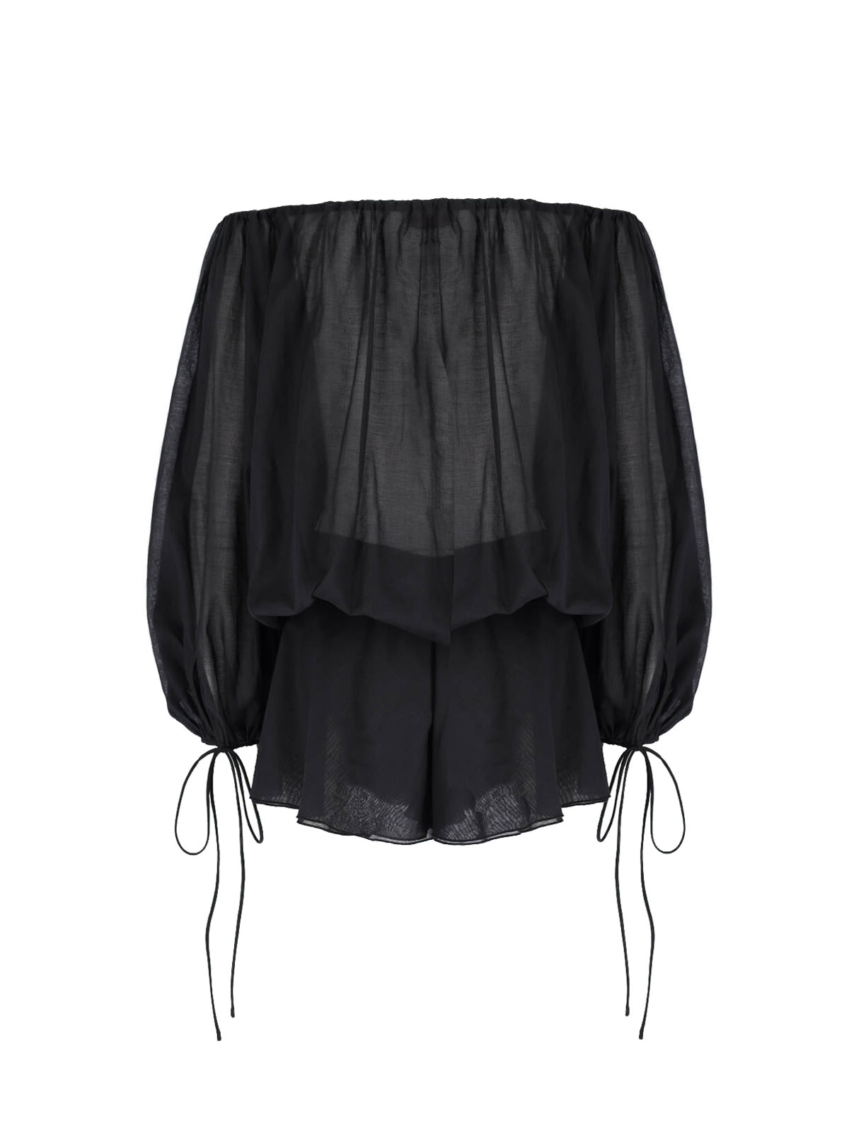 The Andamane Wilma Playsuit Jumpsuit In Black