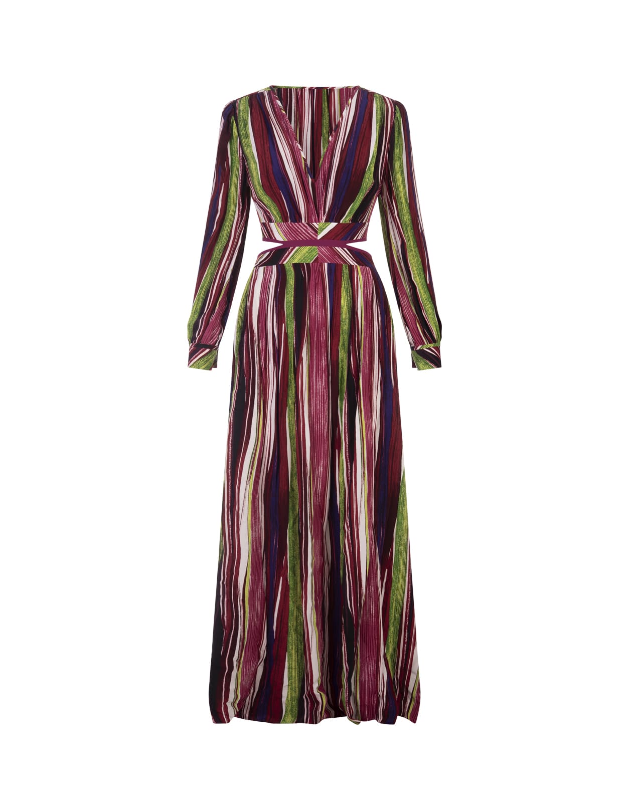 Shop Diane Von Furstenberg Jenifer Dress In Reeds Pink
