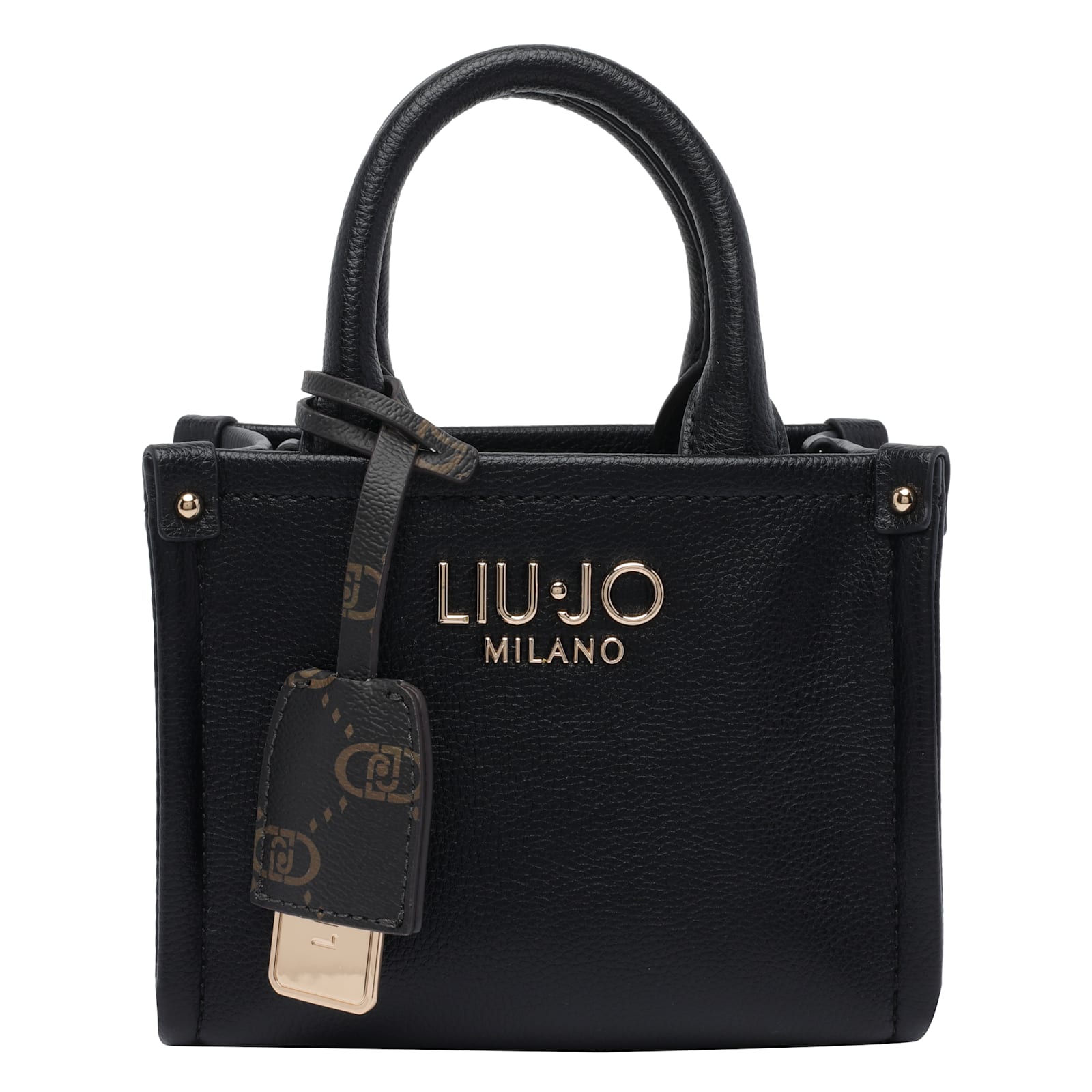 Liu •jo Versatile Handbag Adjustable Strap In Black